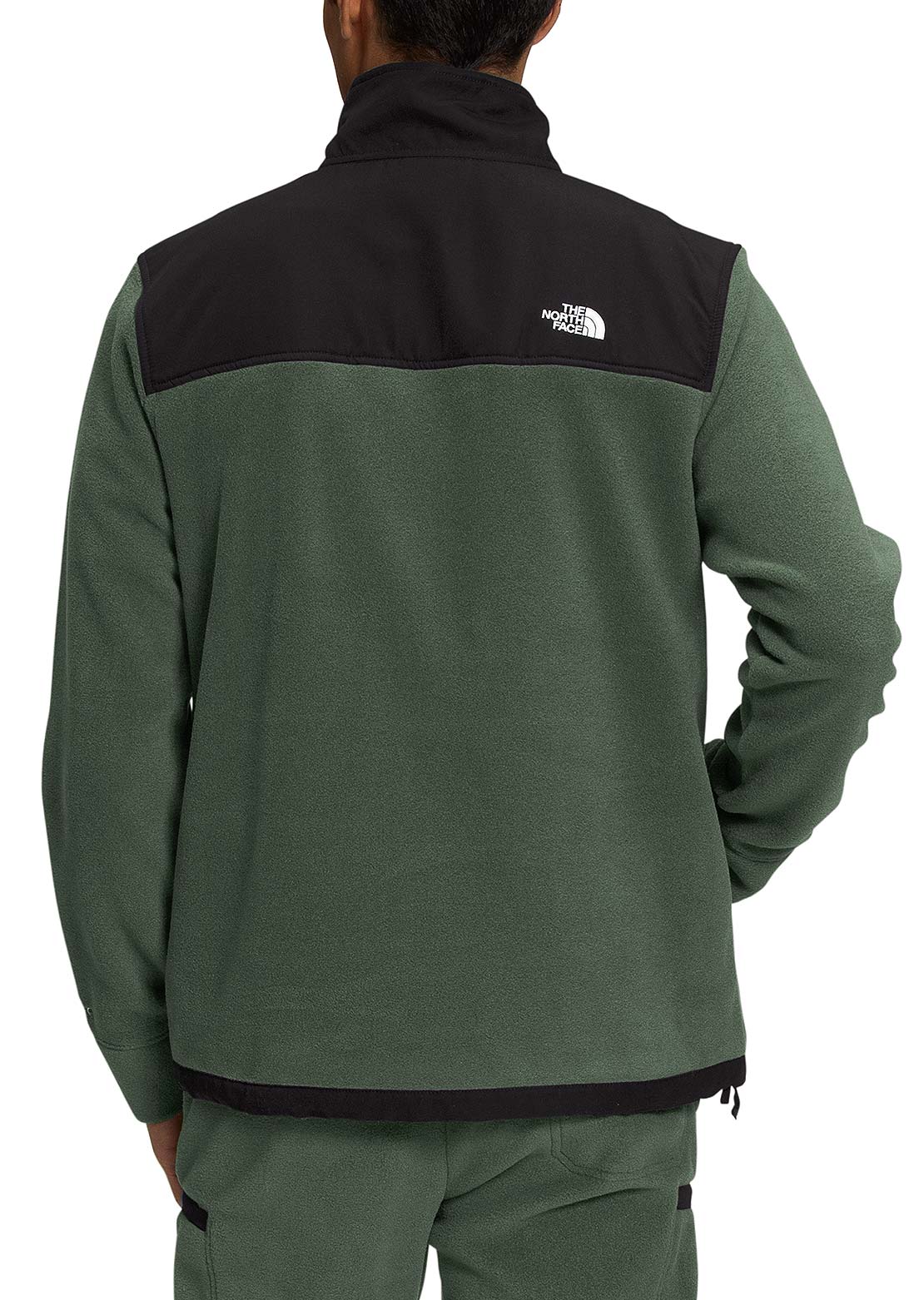 The North Face Men&#39;s Alpine Polartec 200 1/4 Zip Pullover Thyme/TNF Black