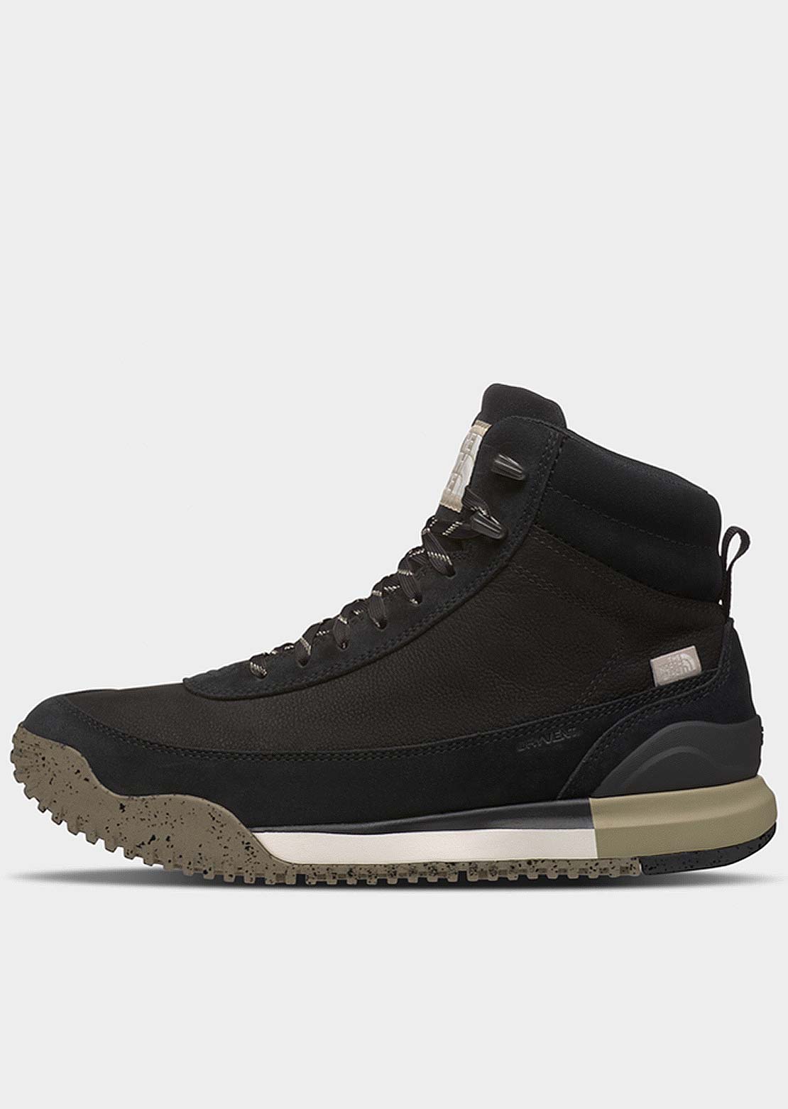 The North Face Men&#39;s Back-To-Berkeley III Leather WP Shoes TNF Black/Flax