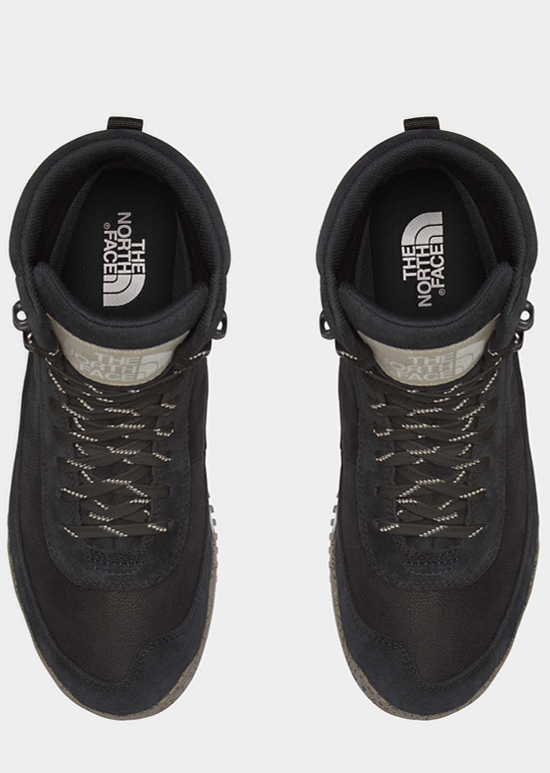 The North Face Men&#39;s Back-To-Berkeley III Leather WP Shoes TNF Black/Flax