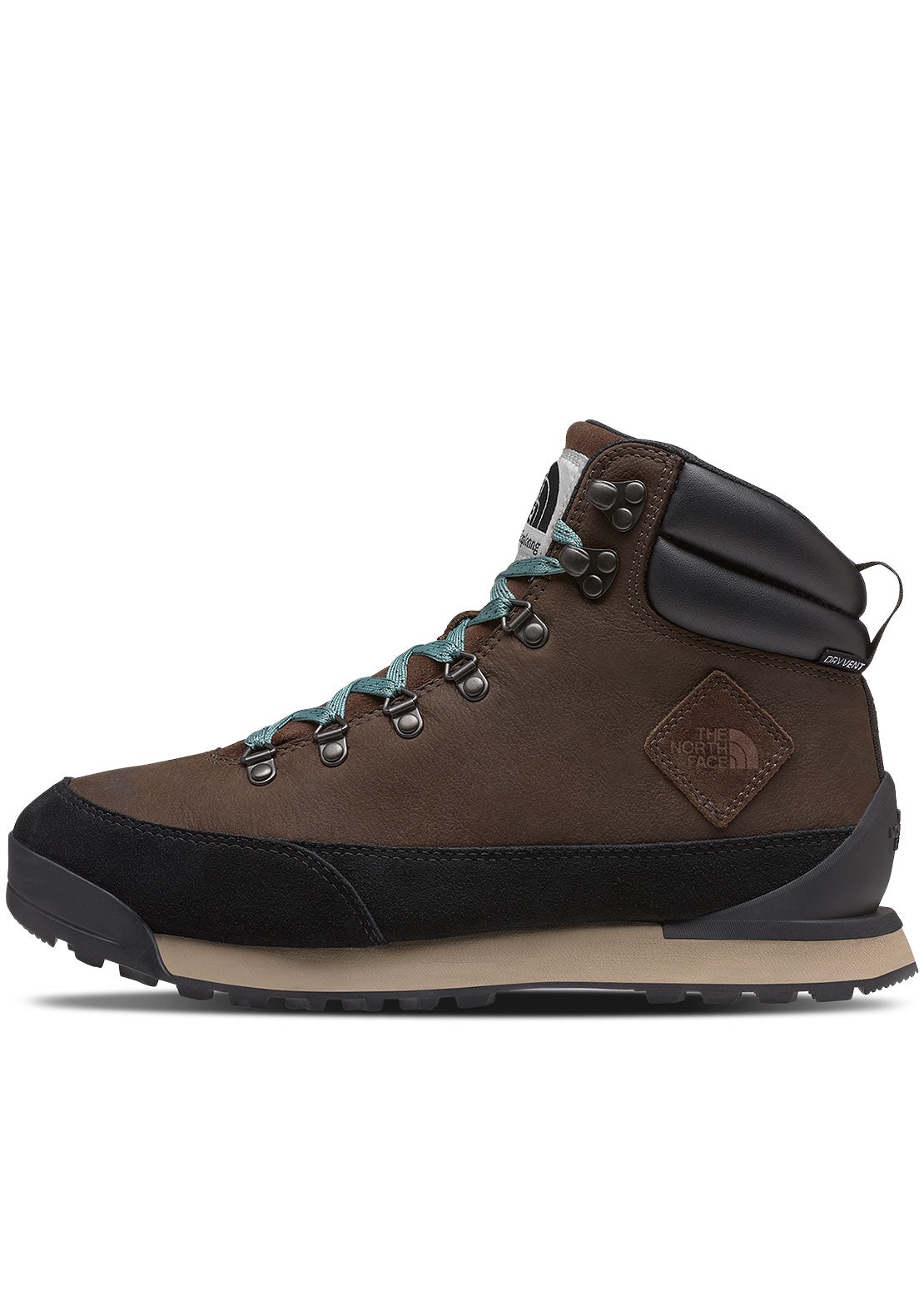 The North Face Men&#39;s Back-To-Berkeley IV Leather WP Boots Demitasse Brown/TNF Black