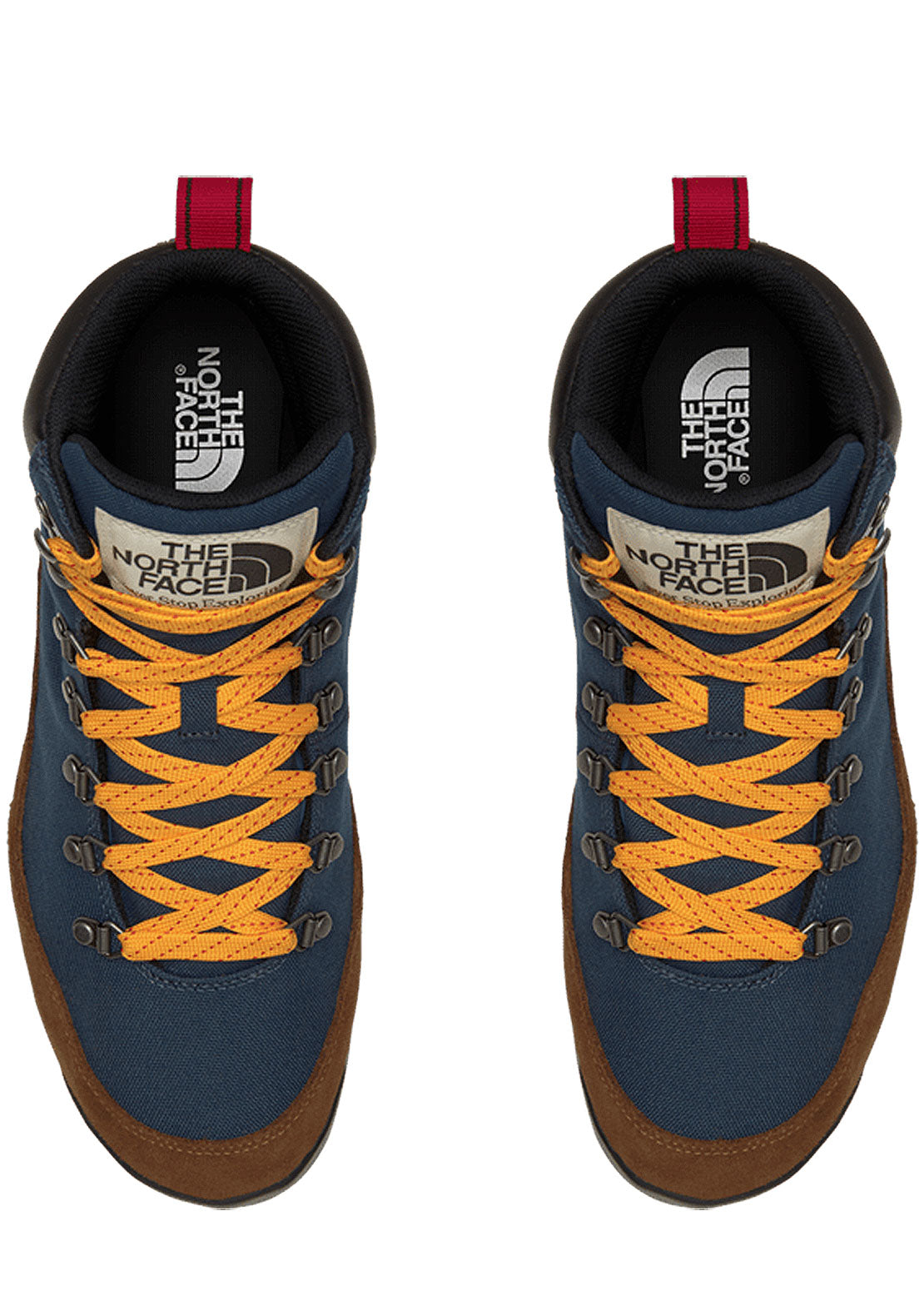 The North Face Men's Back-To-Berkeley IV Textile WP Boots Shady Blue/Monks Robe Brown