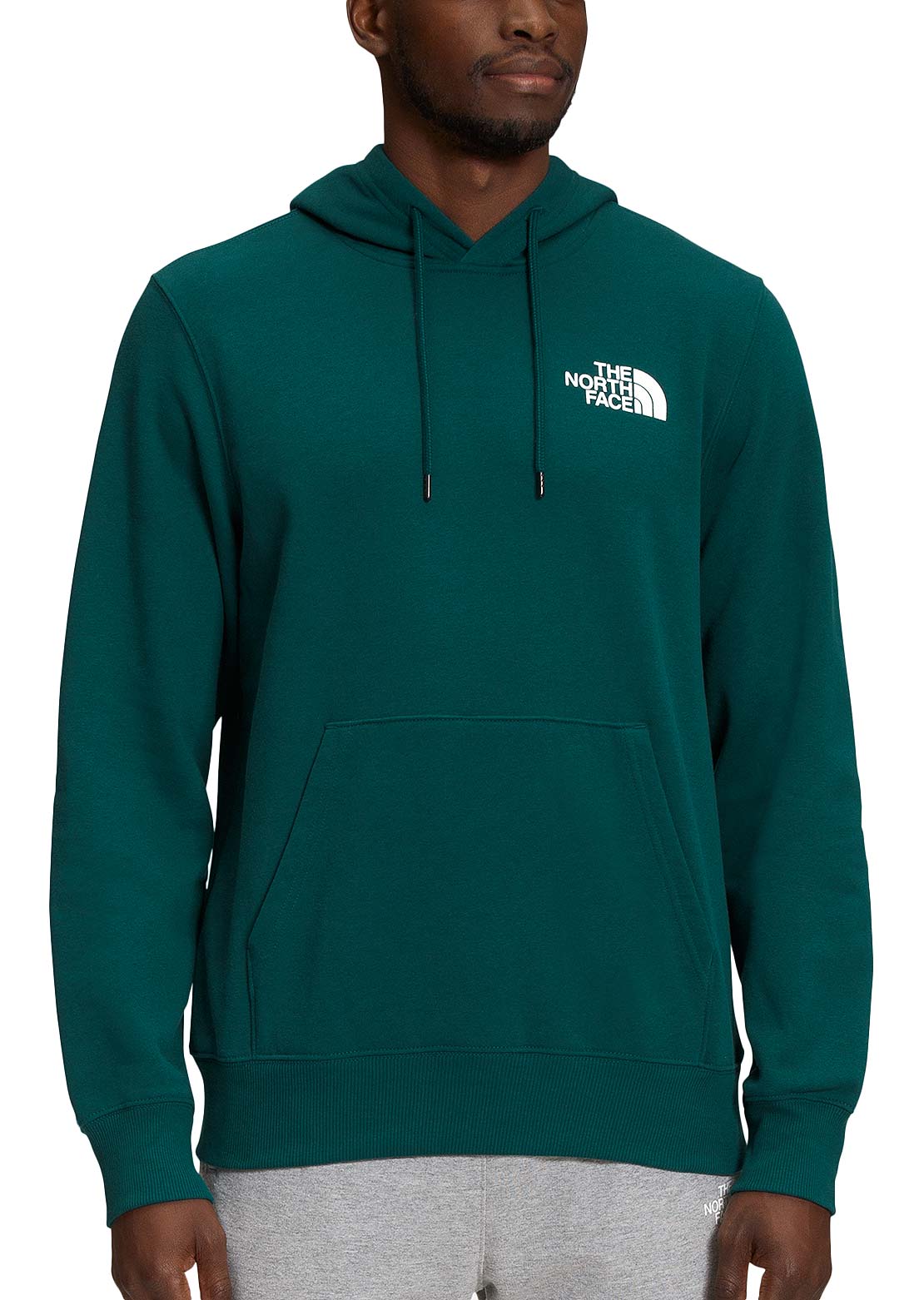 The North Face Men&#39;s Box NSE Pullover Hood Ponderosa Green/TNF Black