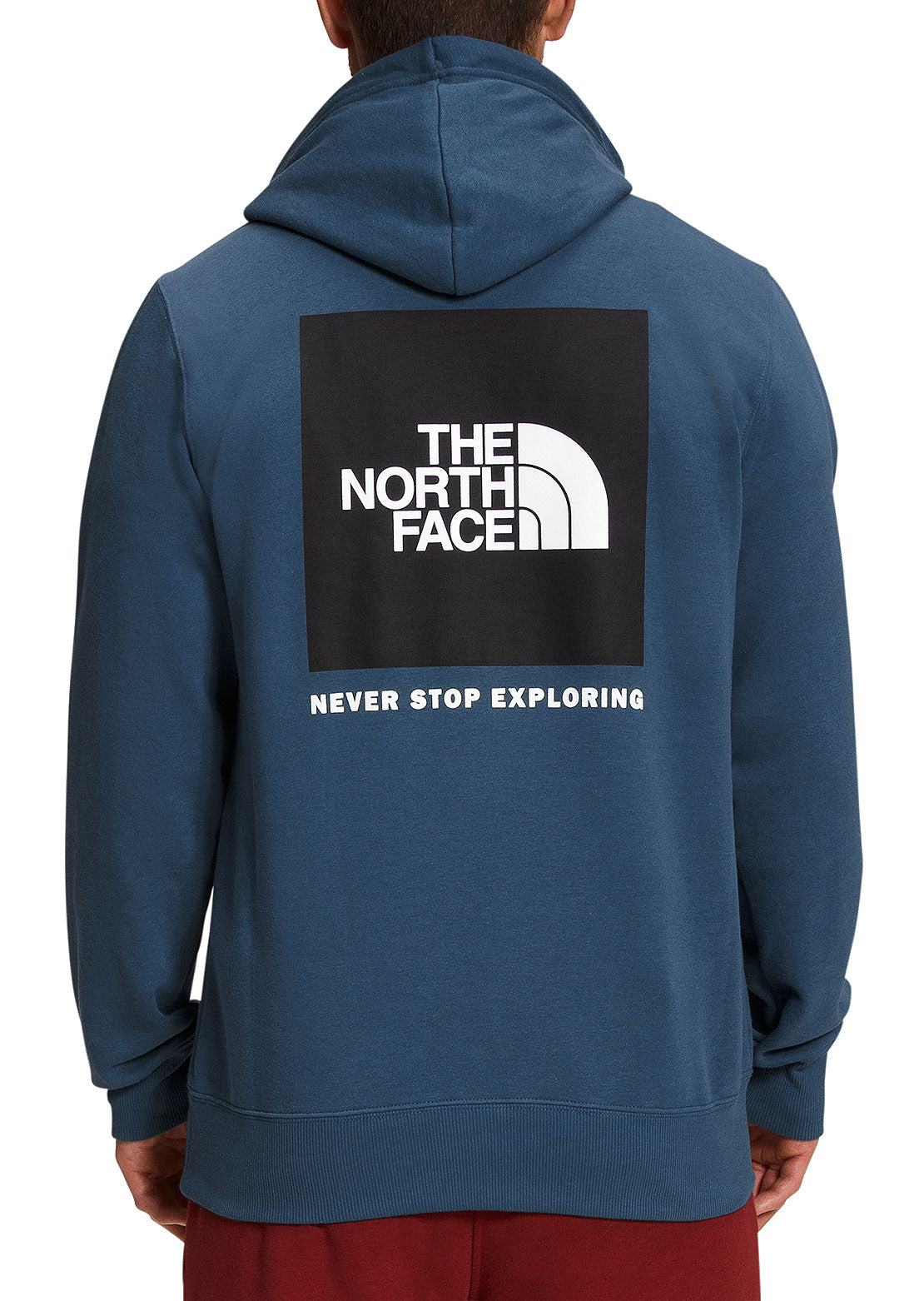 The North Face Men&#39;s Box NSE Pullover Hood Shady Blue/TNF Black