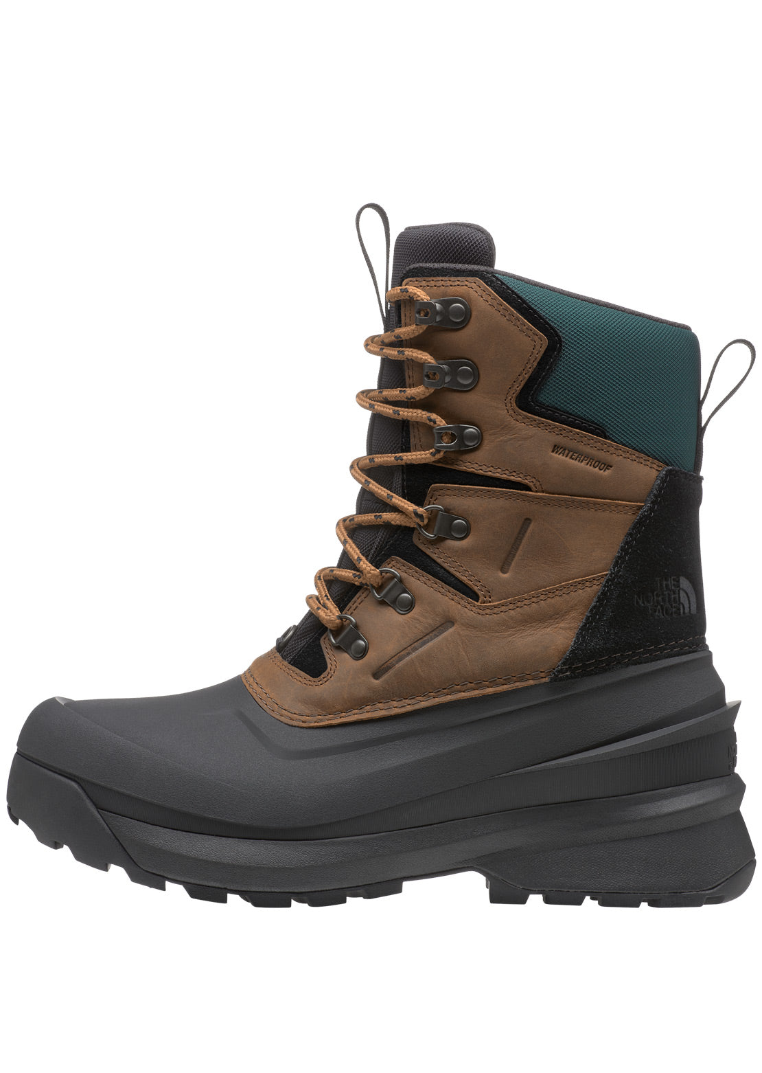 The North Face Men&#39;s Chilkat V 400 WP Boots Toasted Brown/TNF Black