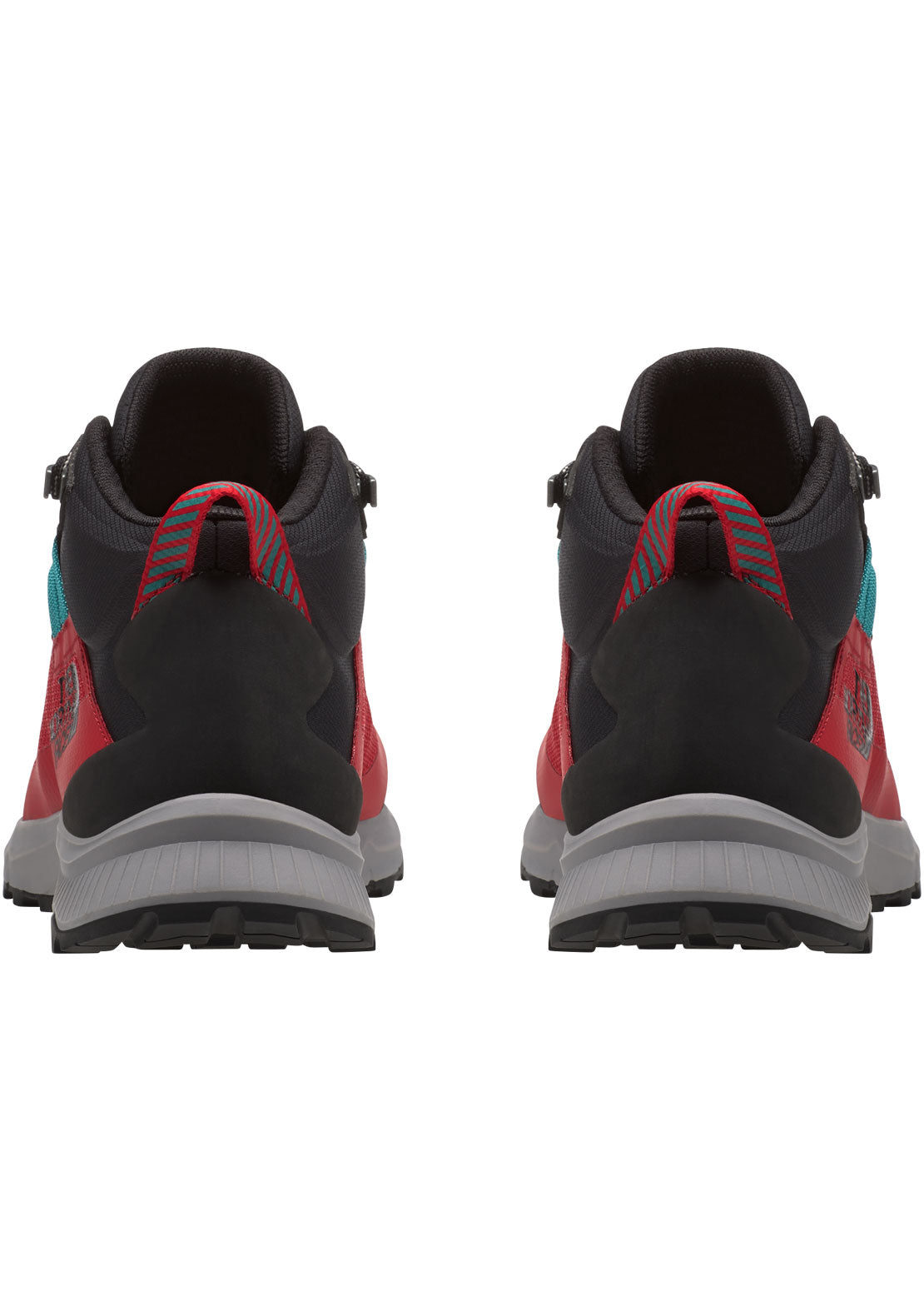 The North Face Men&#39;s Cragstone Mid WP Shoes TNF Black/TNF Red