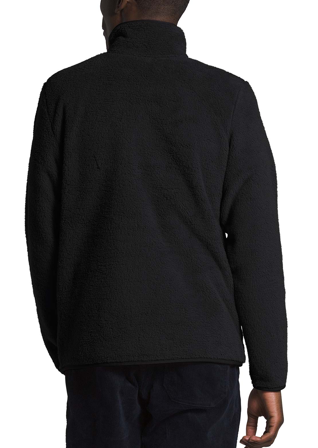The North Face Men&#39;s Dunraven Sherpa 1/4 Zip Fleece TNF Black