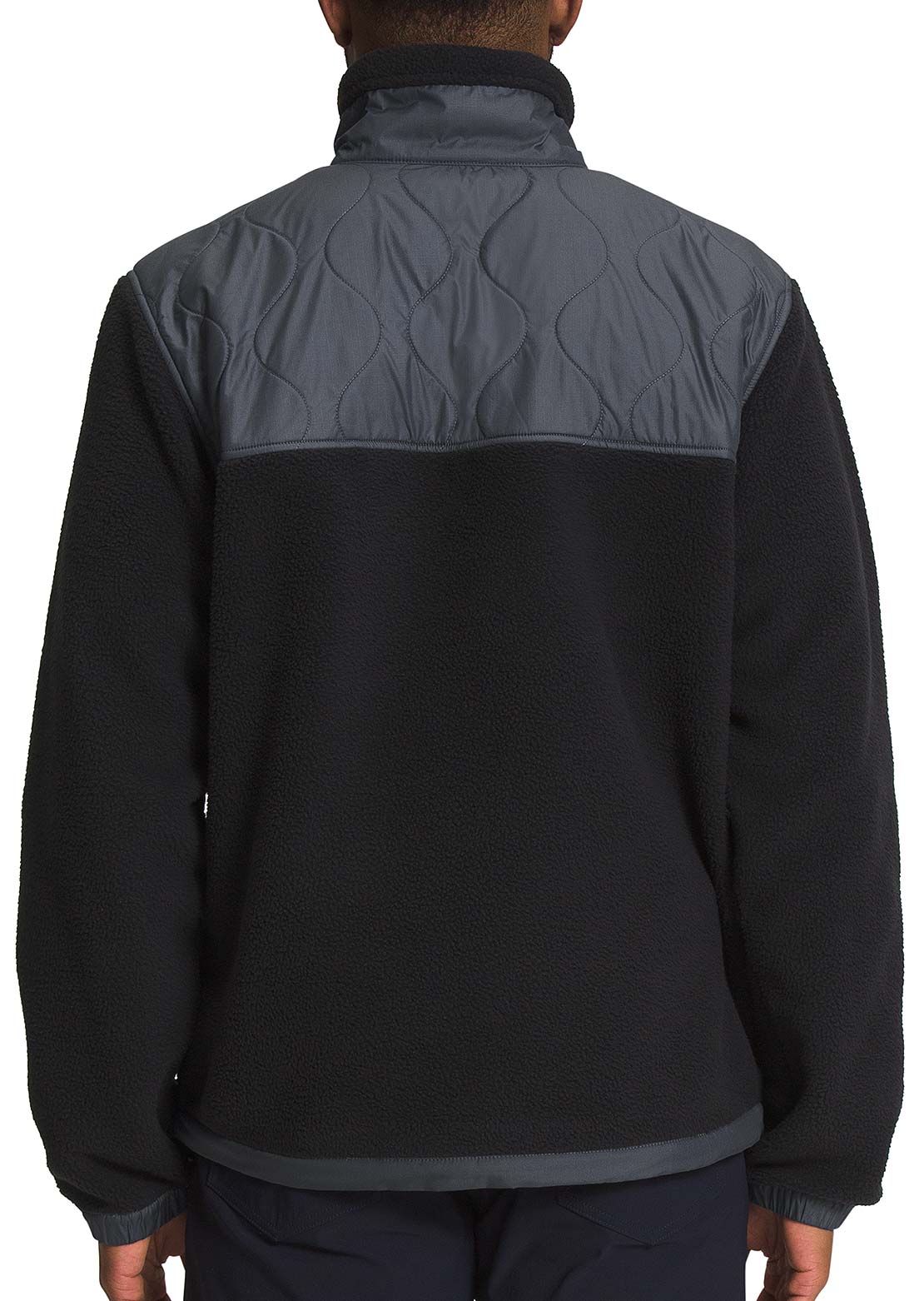 The North Face Men&#39;s Royal Arch 1/4 Snap Pullover TNF Black/Vanadis Grey