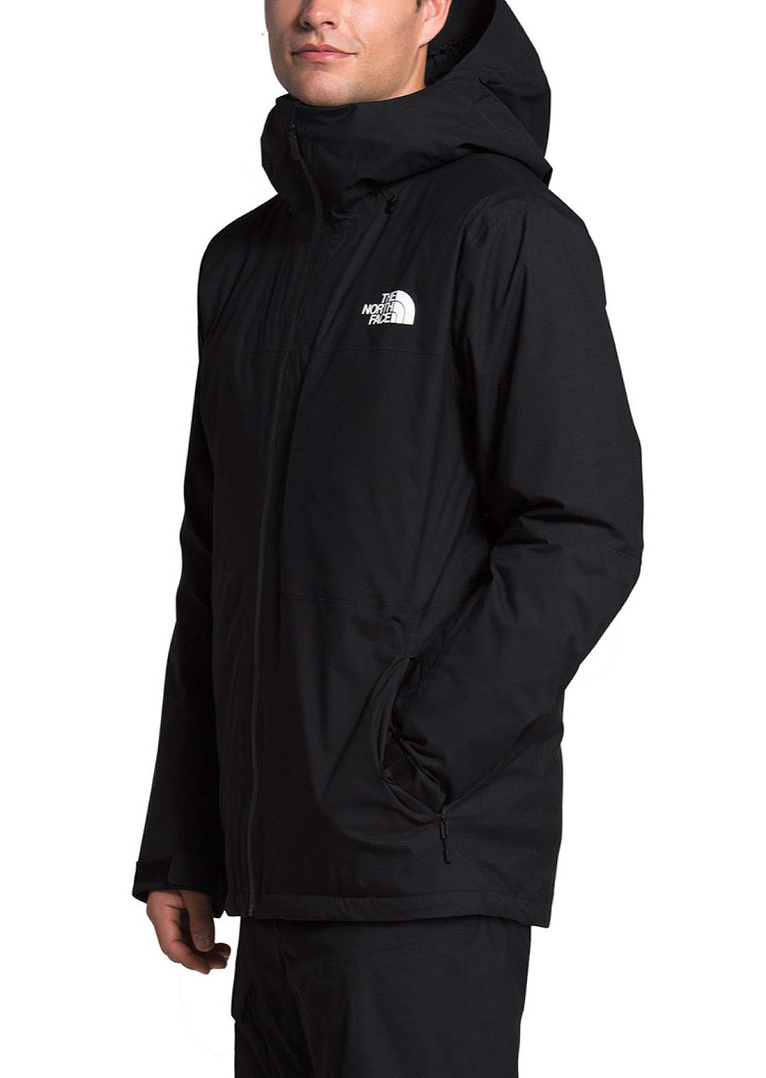The North Face Men&#39;s ThermoBall Eco Snow Triclimate Jacket TNF Black