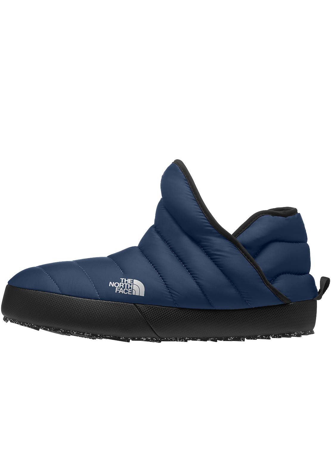 The North Face Men&#39;s ThermoBall Traction Bootie Slippers Shady Blue/TNF Black
