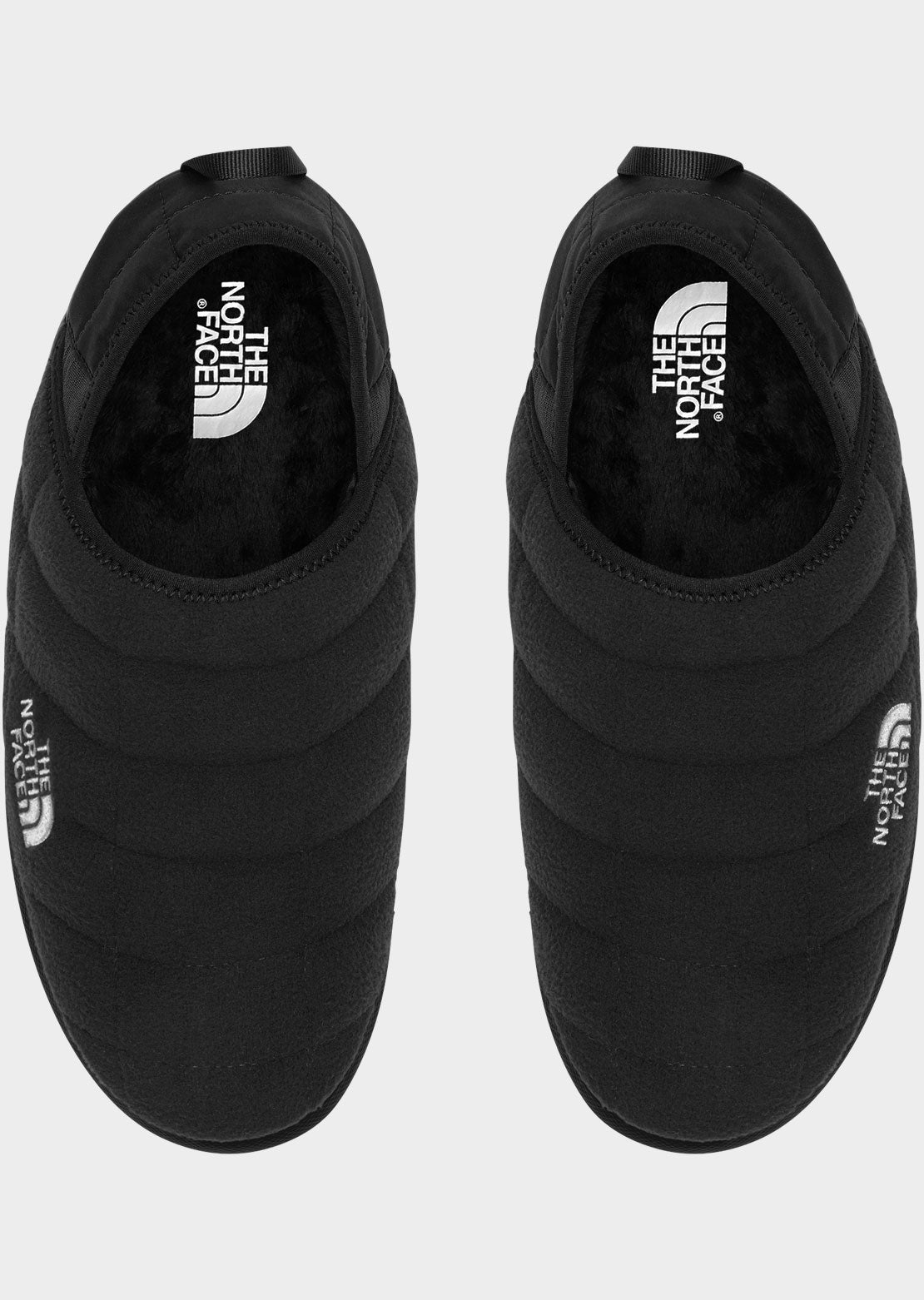 The North Face Men&#39;s ThermoBall Traction Mule V Denali Slippers TNF Black/TNF Black