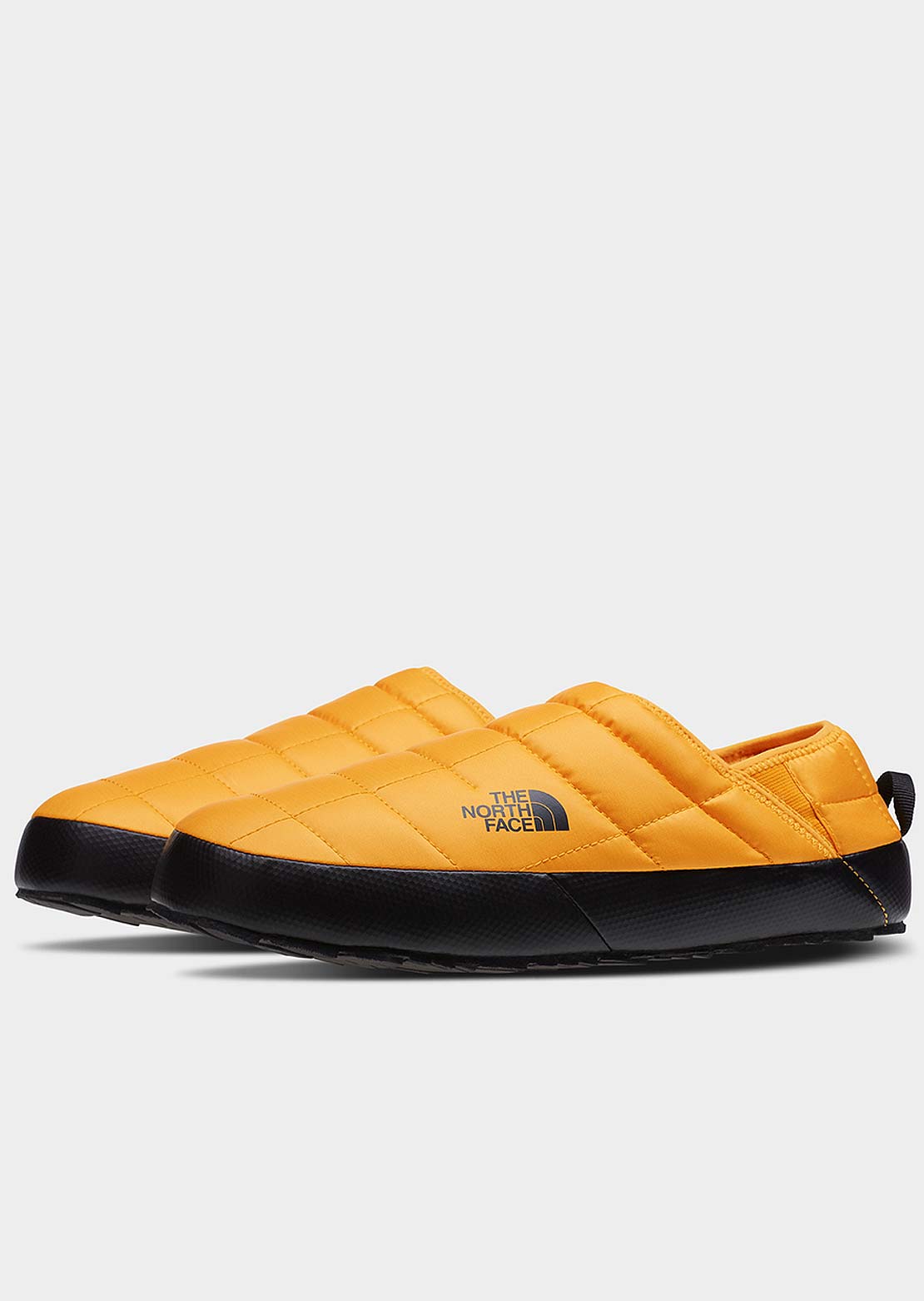 The North Face Men&#39;s ThermoBall Traction Mule V Slippers Summit Gold/TNF Black