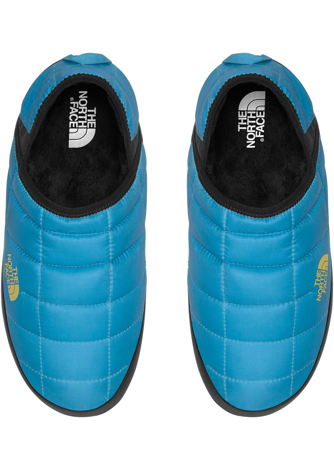 The North Face Men&#39;s ThermoBall Traction Mule V Slippers Acoustic Blue/TNF Black
