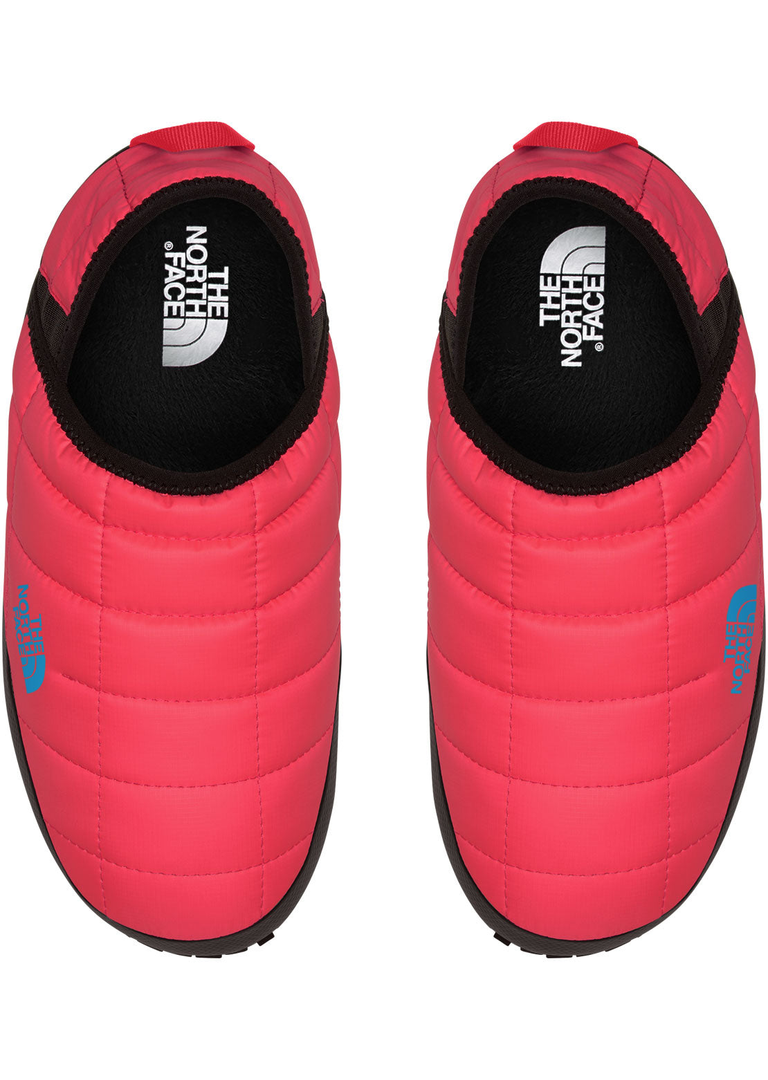 The North Face Men&#39;s ThermoBall Traction Mule V Slippers Brilliant Coral/TNF Black
