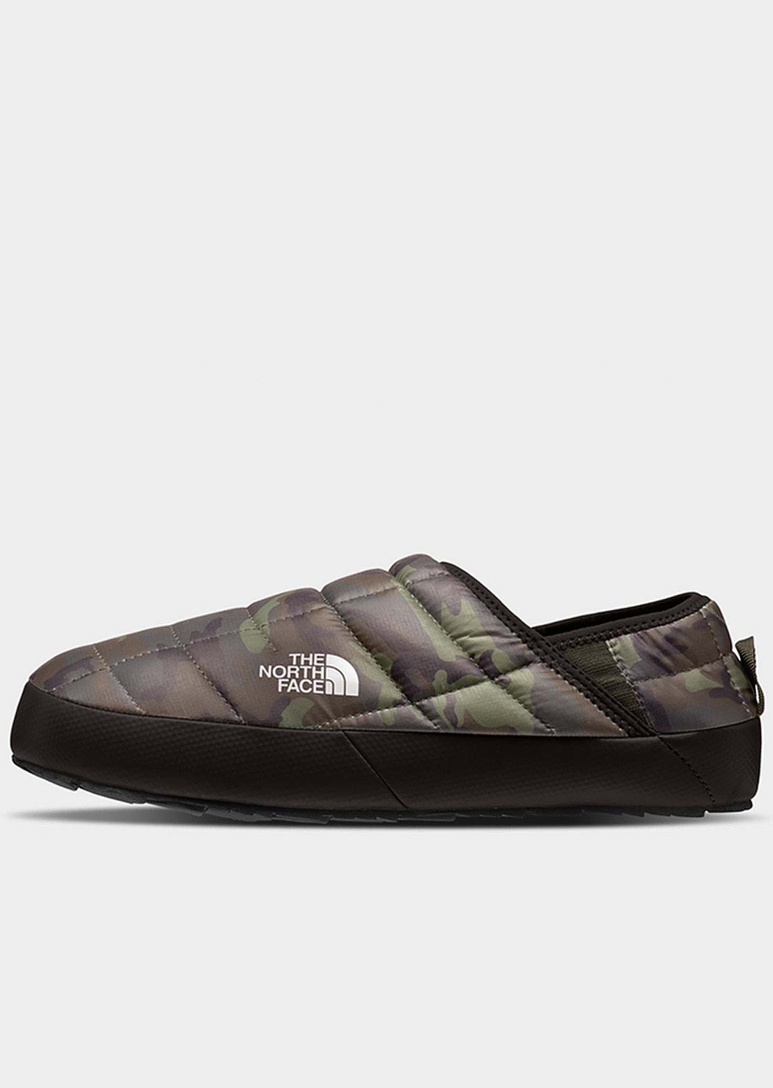 The North Face Men&#39;s ThermoBall Traction Mule V Slippers Thyme Brushwood Camo Print/Thyme