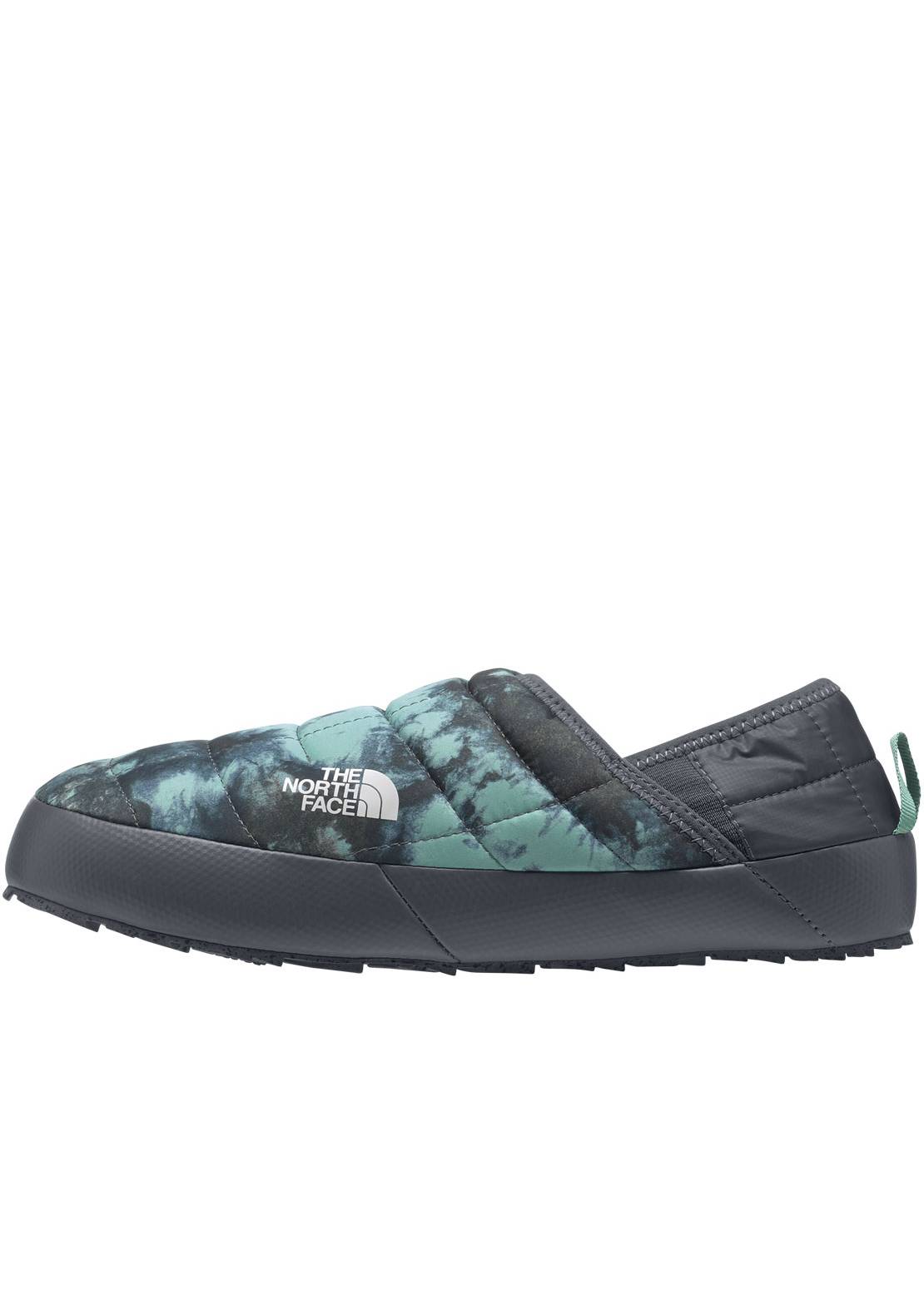 The North Face Men&#39;s ThermoBall Traction Mule V Slippers Wasabi Ice Dye Print/Vanadis Grey
