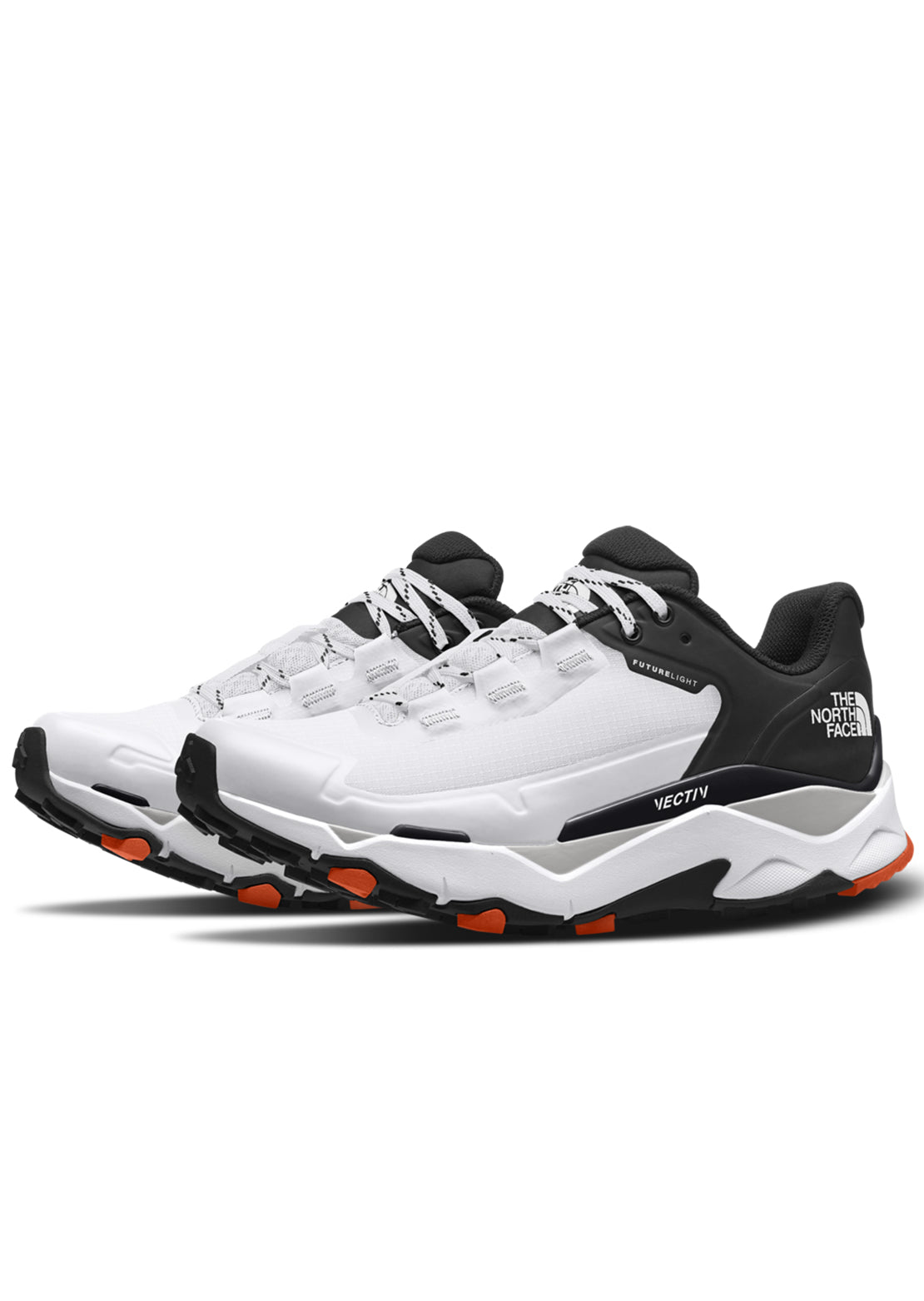The North Face Men&#39;s Vectiv Exploris FutureLight Shoes TNF White/TNF Black