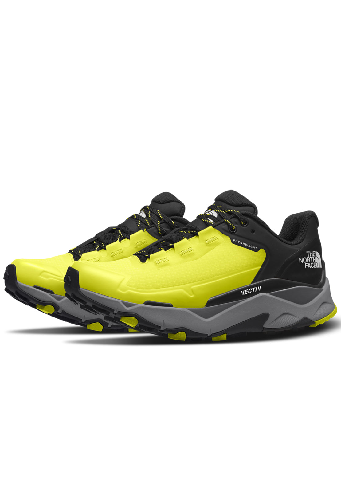 The North Face Men&#39;s Vectiv Exploris FutureLight Shoes Sulphur Spring Green/TNF Black