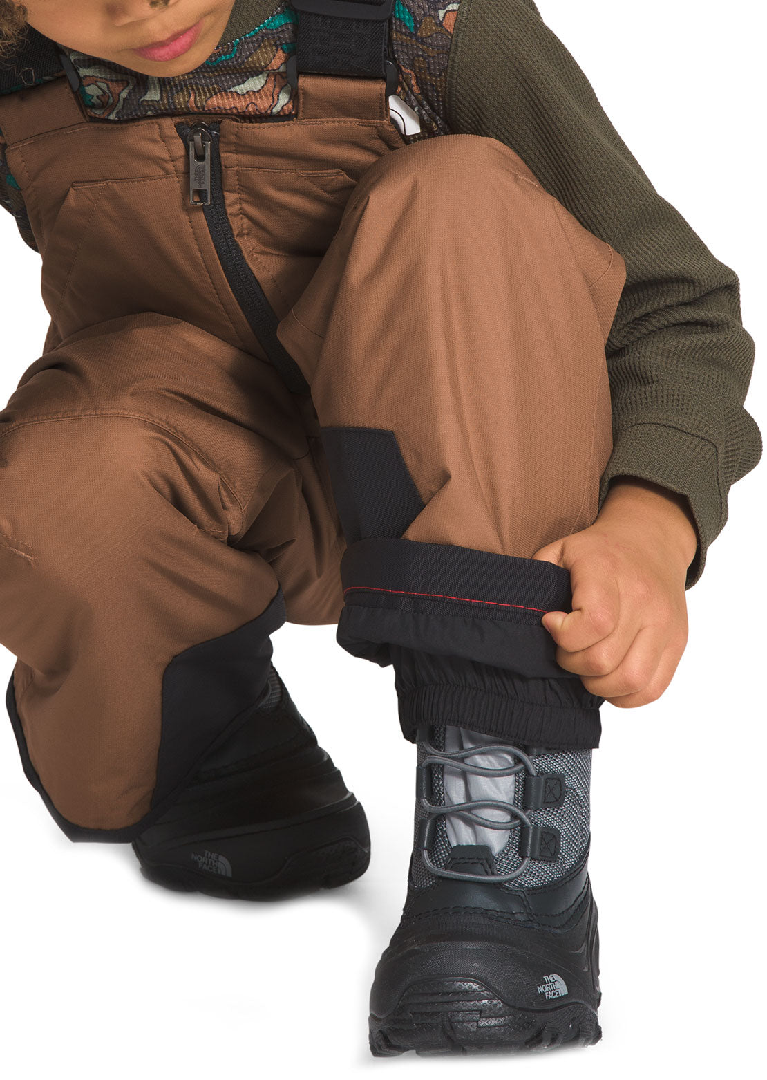 The North Face Toddler Freedom Insulated Bib Pants Toasted Brown