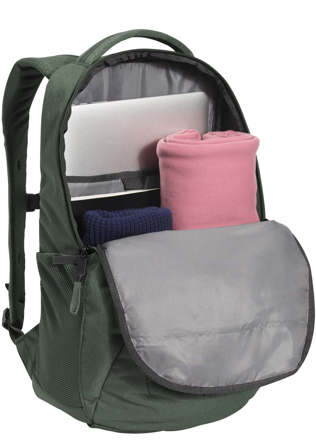 The North Face Vault Backpack Thyme Light Heather/TNF Black