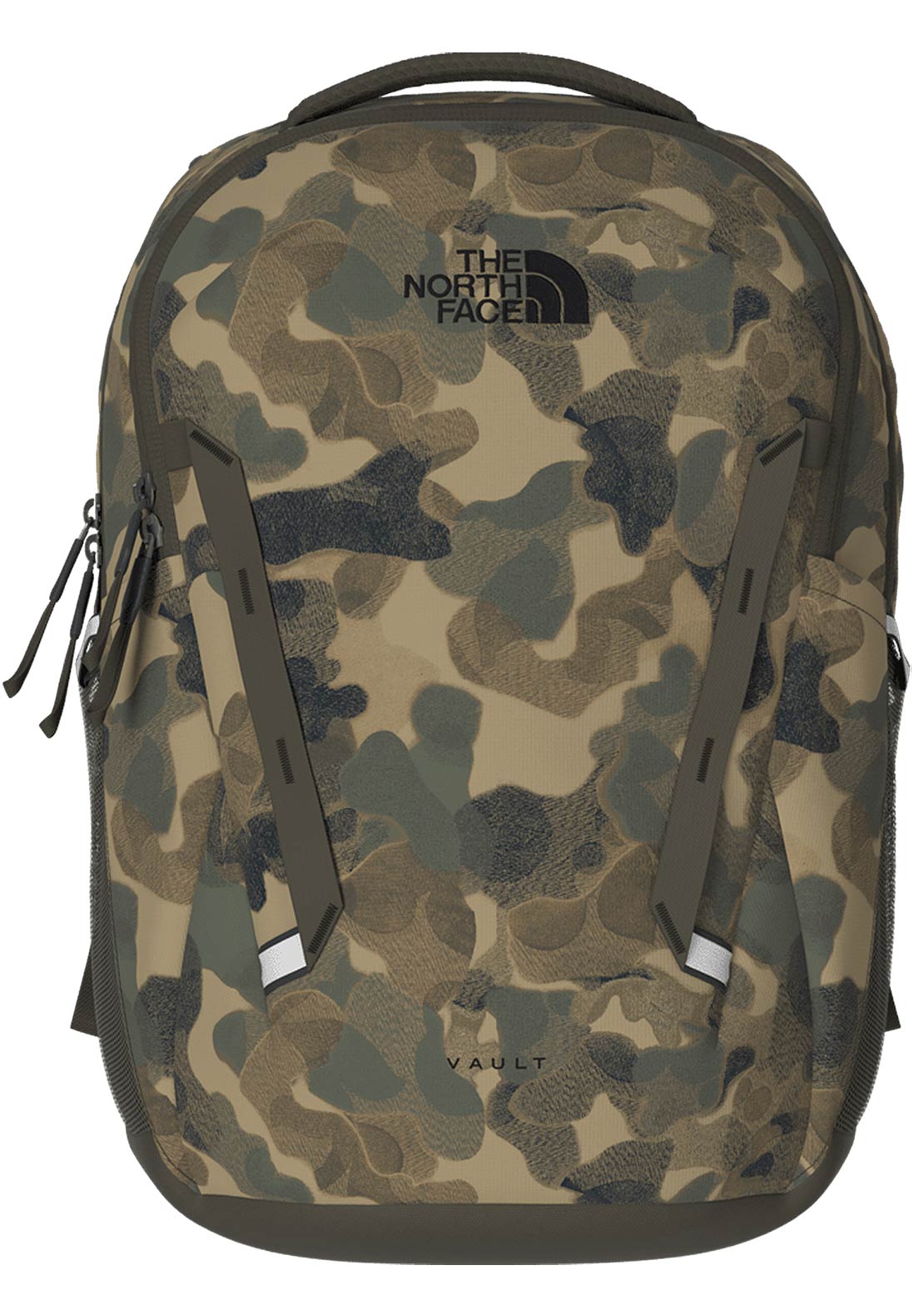 The North Face Vault Backpack Utility Brown Camo Texture Print/New Taupe Green