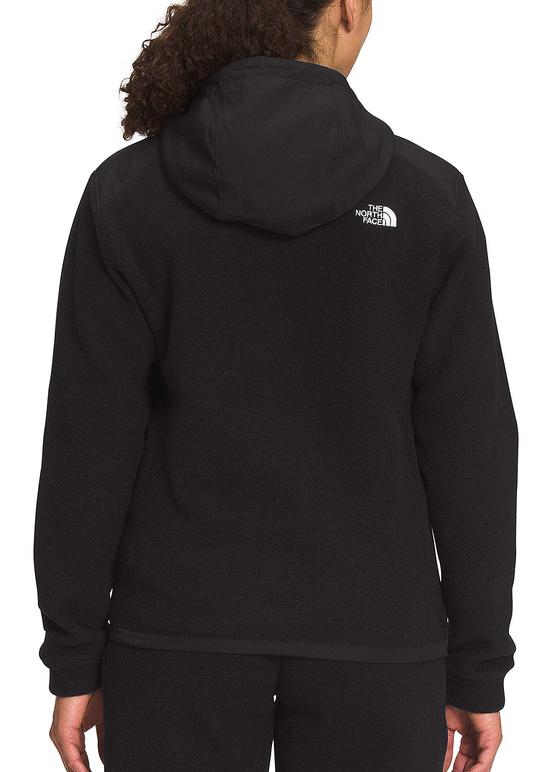 The North Face Women&#39;s Alpine Polartec 200 Full Zip Hooded Jacket TNF Black