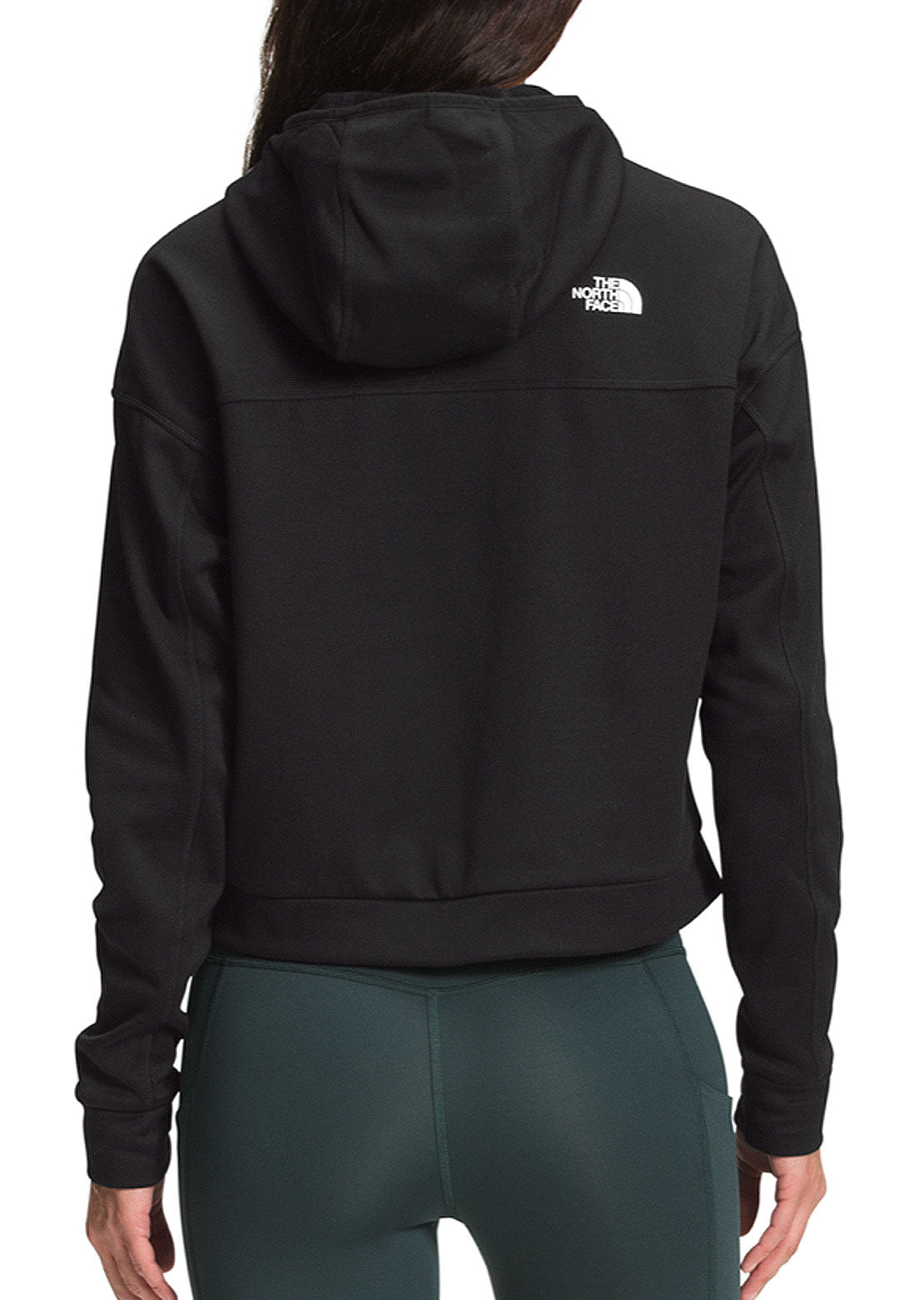 The North Face Women&#39;s Canyonlands Pullover Crop Hood TNF Black