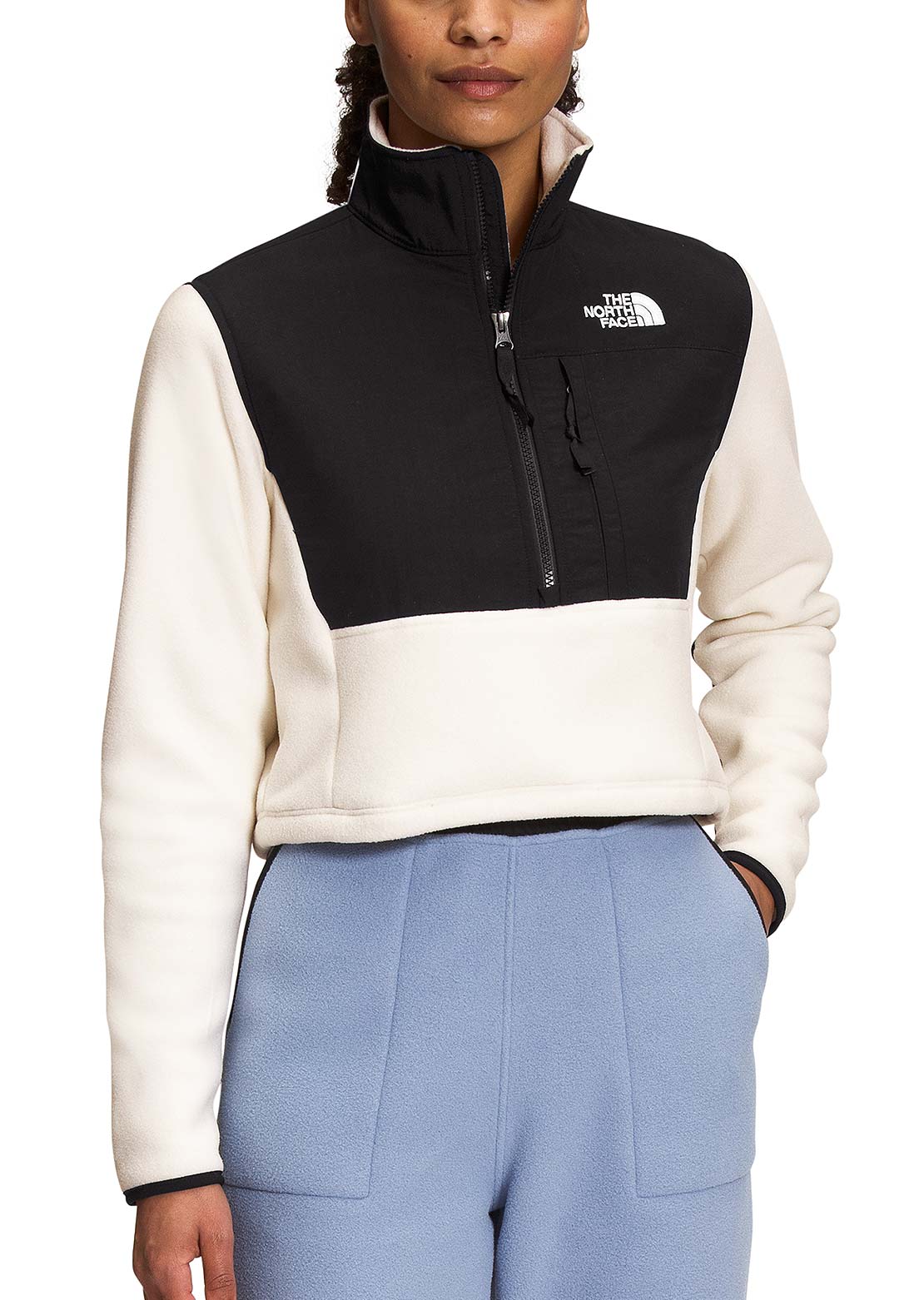 The North Face Women's Denali Crop Pullover - PRFO Sports
