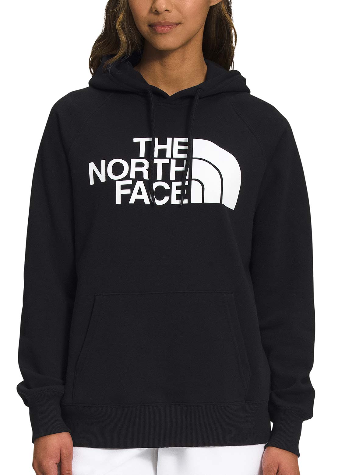 The North Face Women&#39;s Half Dome Pullover Hood TNF Black/TNF White