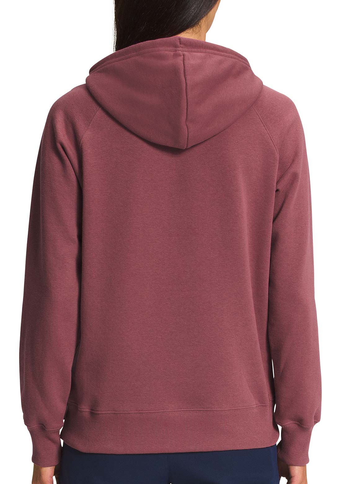 The North Face Women&#39;s Half Dome Pullover Hood Wild Ginger/TNF White