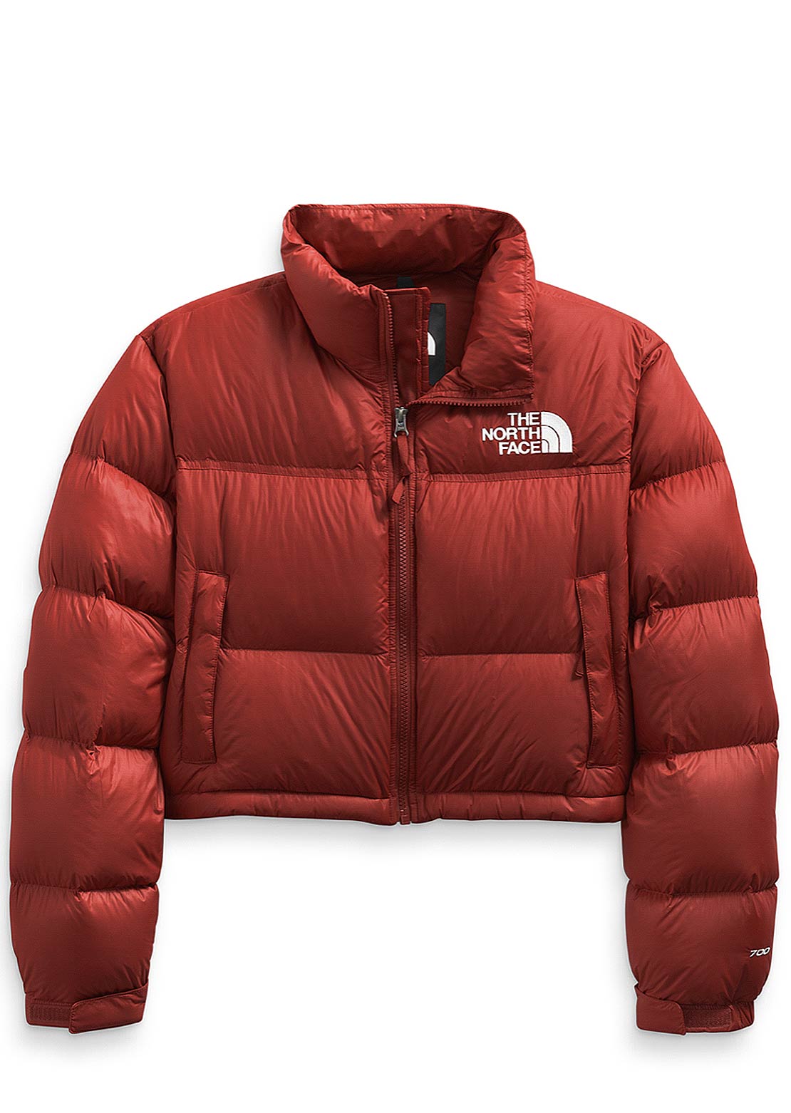 Cropped Puffer North Face Puffer Coat Red The North Face