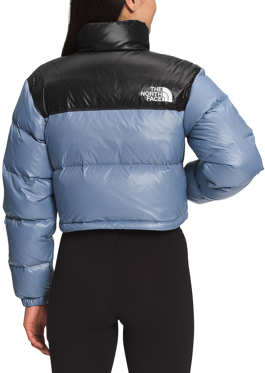 The North Face Women&#39;s Nuptse Short Jacket Folk Blue