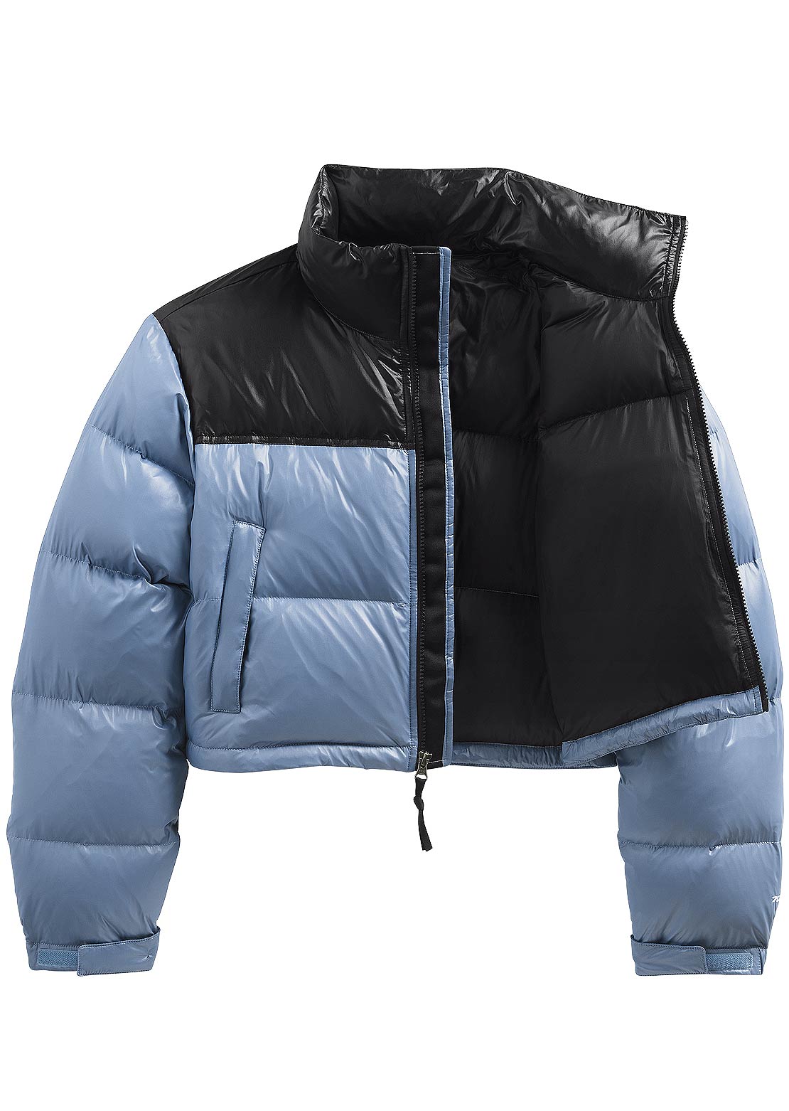The North Face Women&#39;s Nuptse Short Jacket Folk Blue