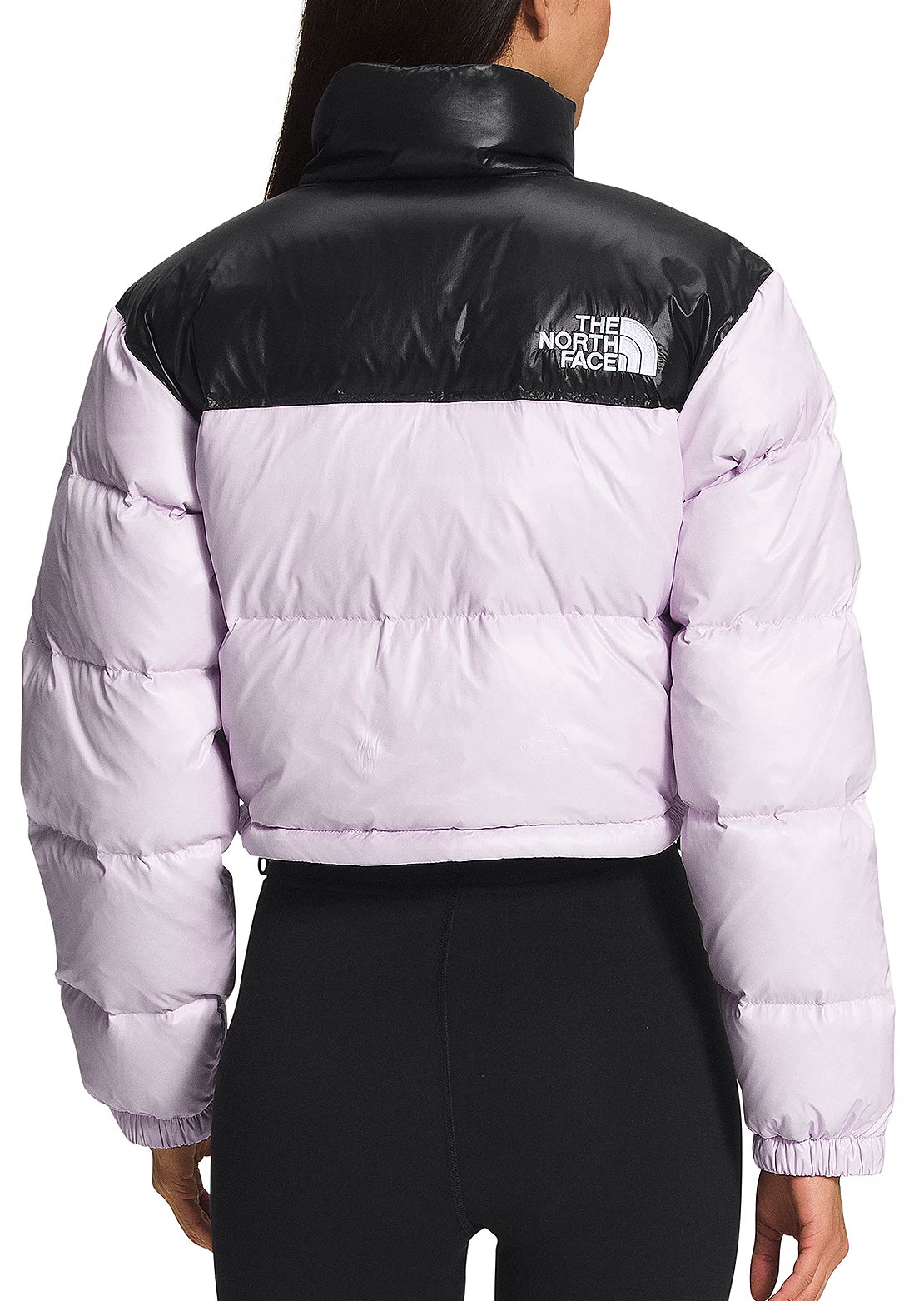 The North Face Women&#39;s Nuptse Short Jacket Lavender Fog