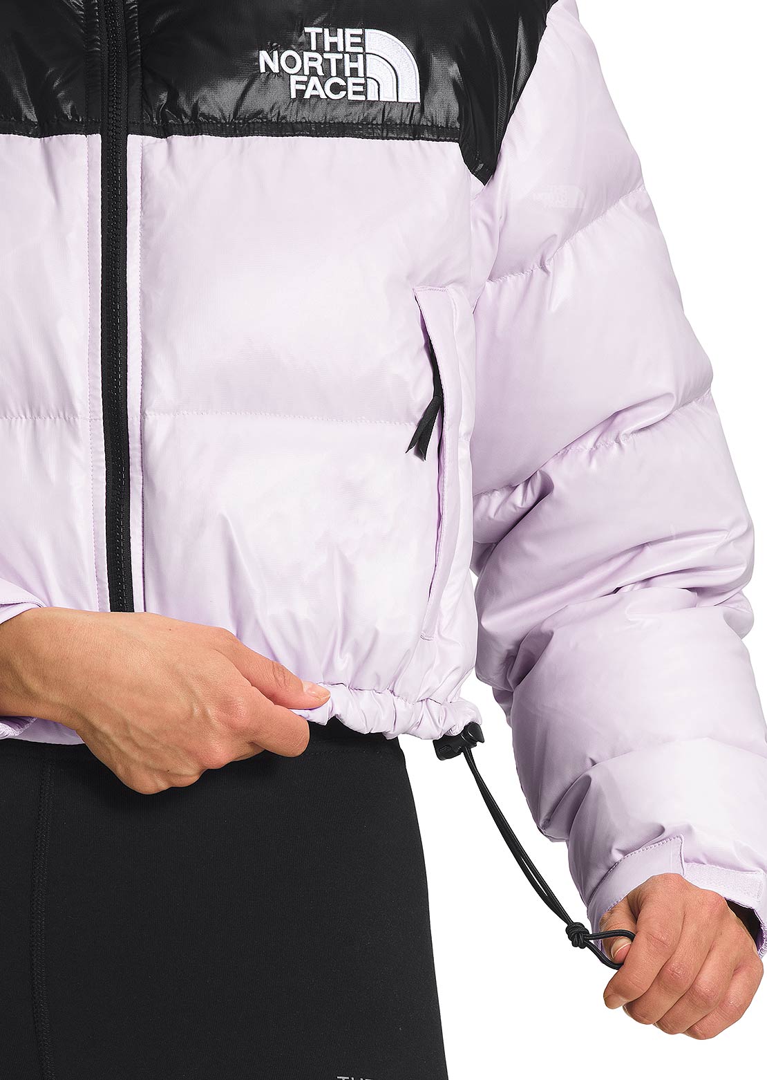 The North Face Women&#39;s Nuptse Short Jacket Lavender Fog