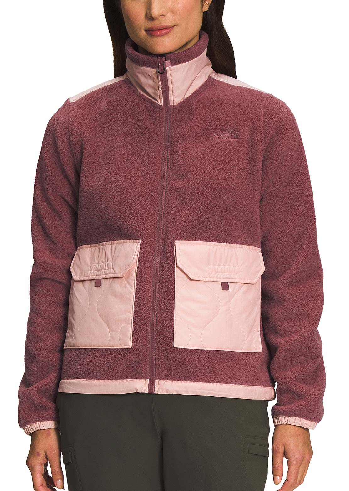 The North Face Women&#39;s Royal Arch Full Zip Jacket Wild Ginger/Evening Sand Pink