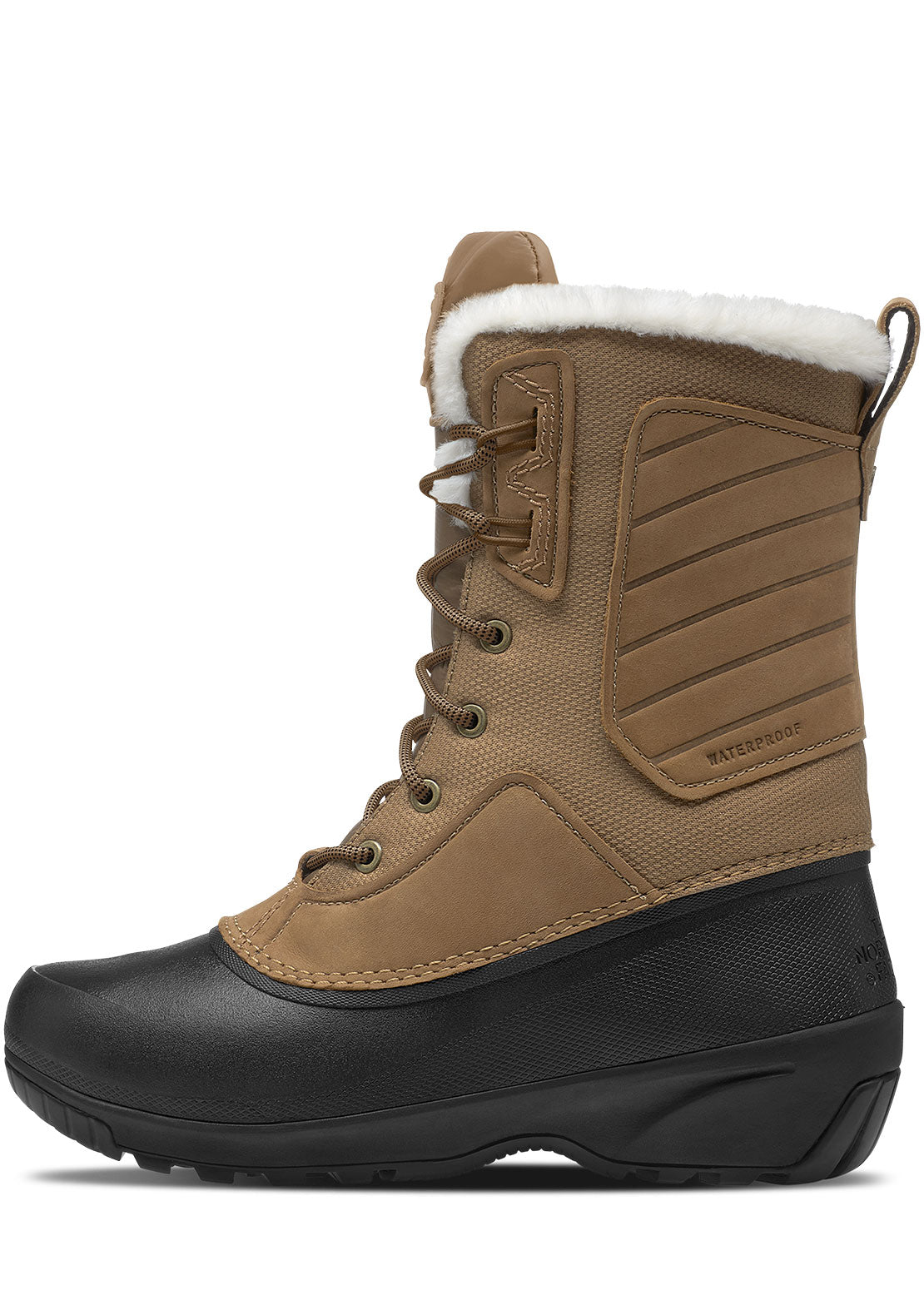 The North Face Women&#39;s Shellista IV Mid WP Boots Utility Brown/TNF Black
