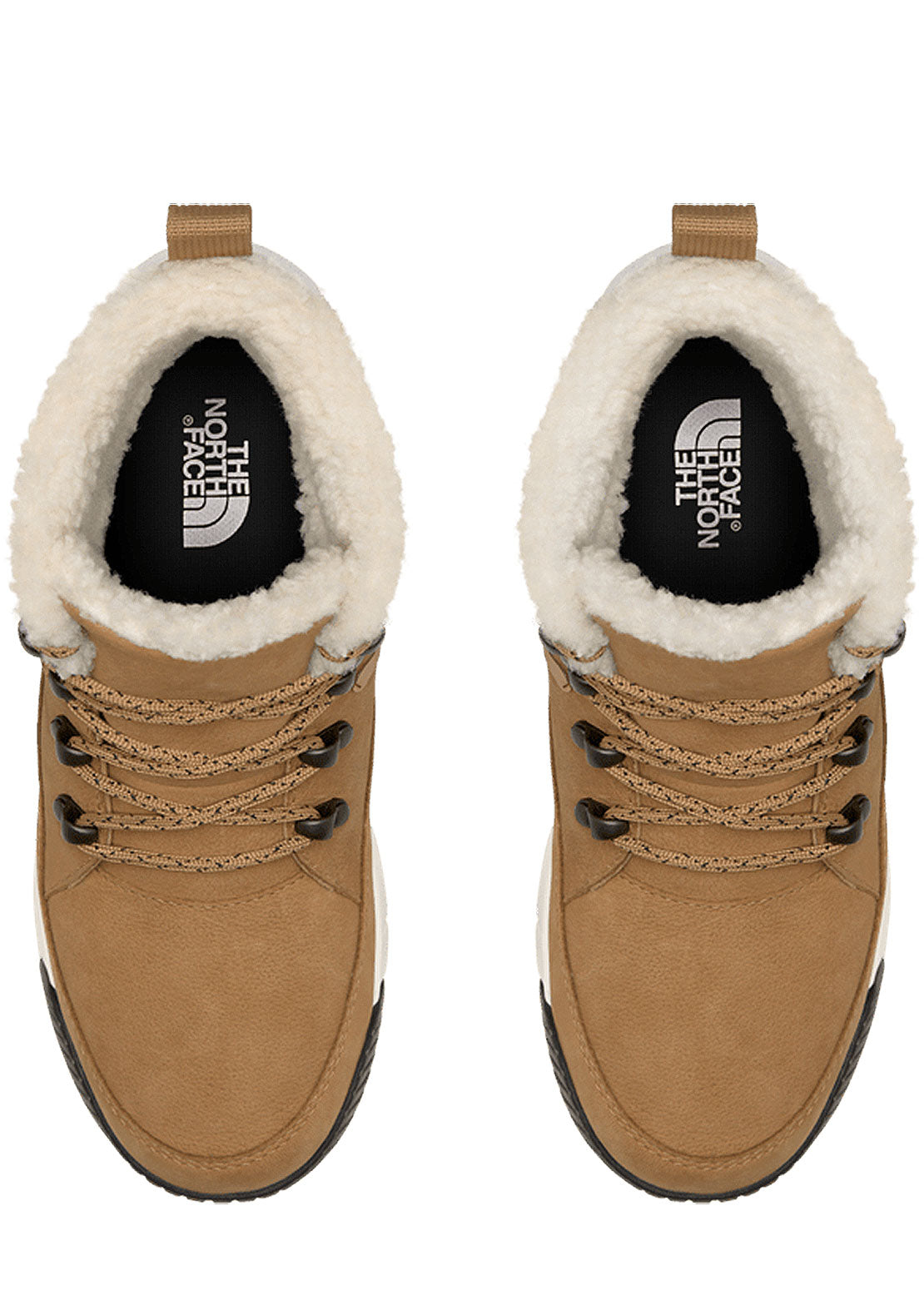 The North Face Women's Sierra Mid Lace WP Boots Almond Butter/TNF Black