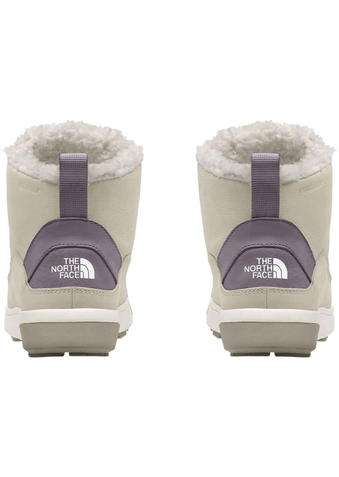 The North Face Women's Sierra Mid Lace WP Boots Gardenia White Silver Grey