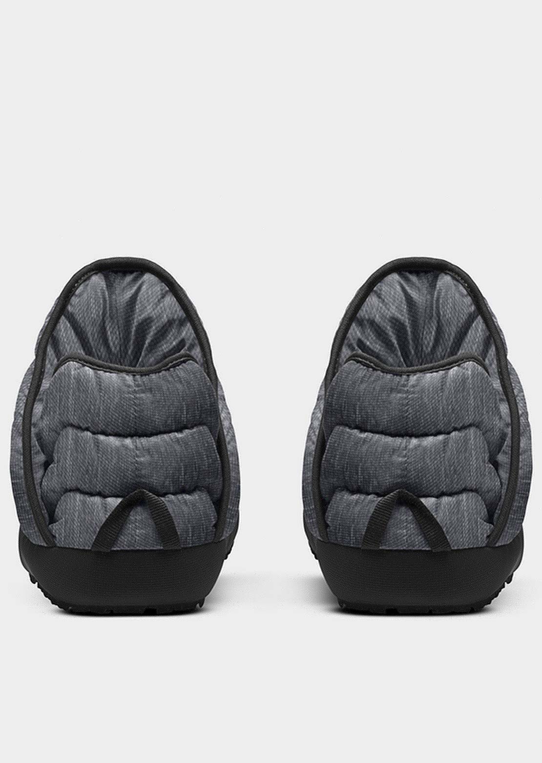 The North Face Women&#39;s ThermoBall Traction Bootie Slippers Phantom Grey Heather Print/TNF Black