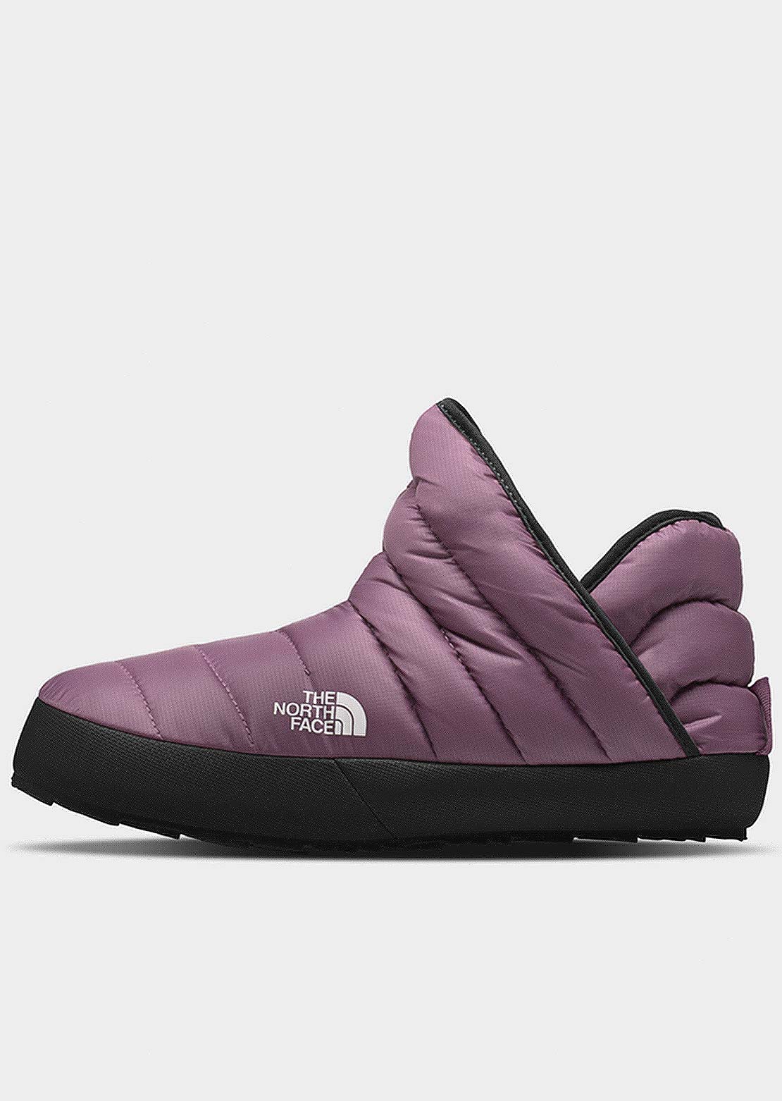 The North Face Women&#39;s ThermoBall Traction Bootie Slippers Pikes Purple/TNF Black
