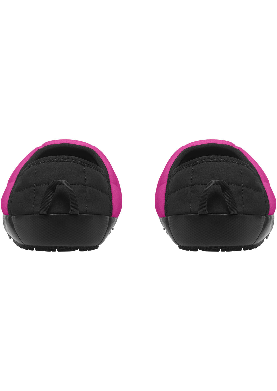 The North Face Women&#39;s ThermoBall Traction Mule V Denali Slippers Fuschia Pink/TNF Black
