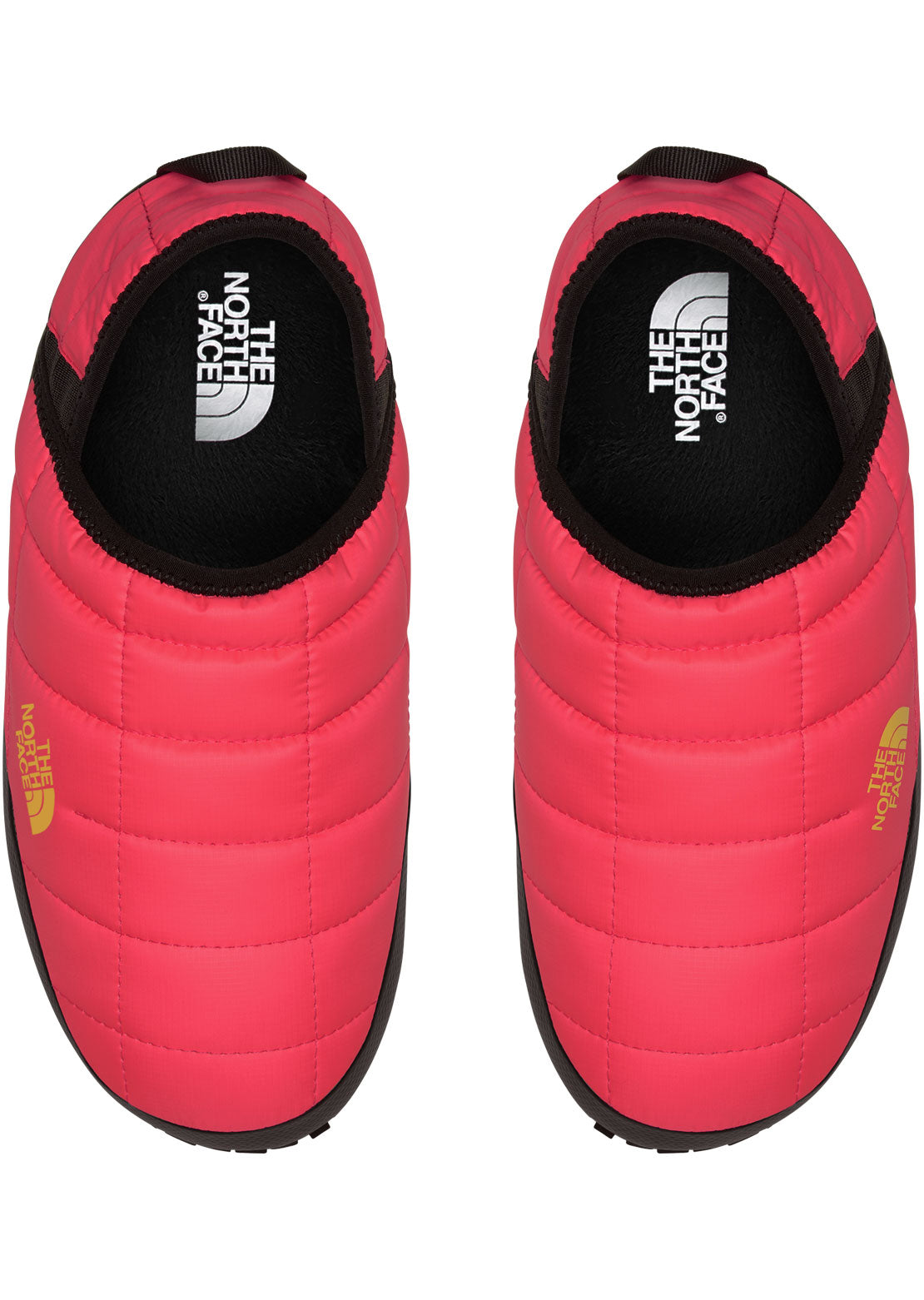 The North Face Women&#39;s ThermoBall Traction Mule V Slippers Brilliant Coral/TNF Black