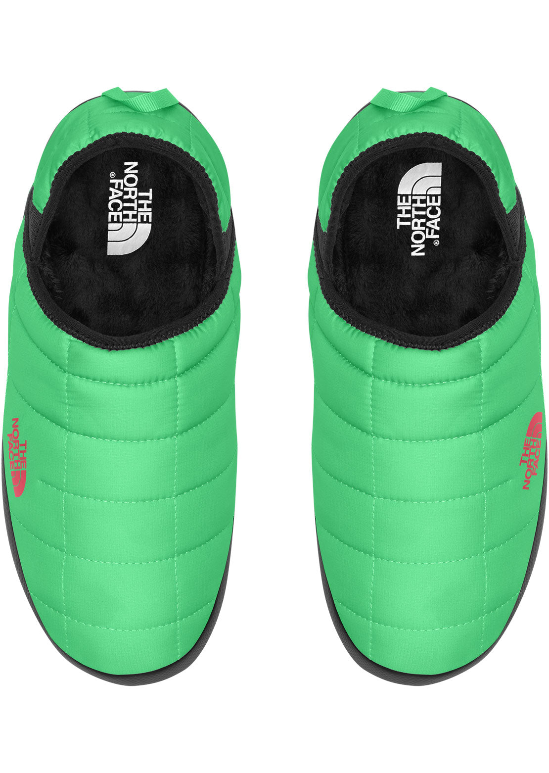 The North Face Women&#39;s ThermoBall Traction Mule V Slippers Chlorophyll Green/TNF Black
