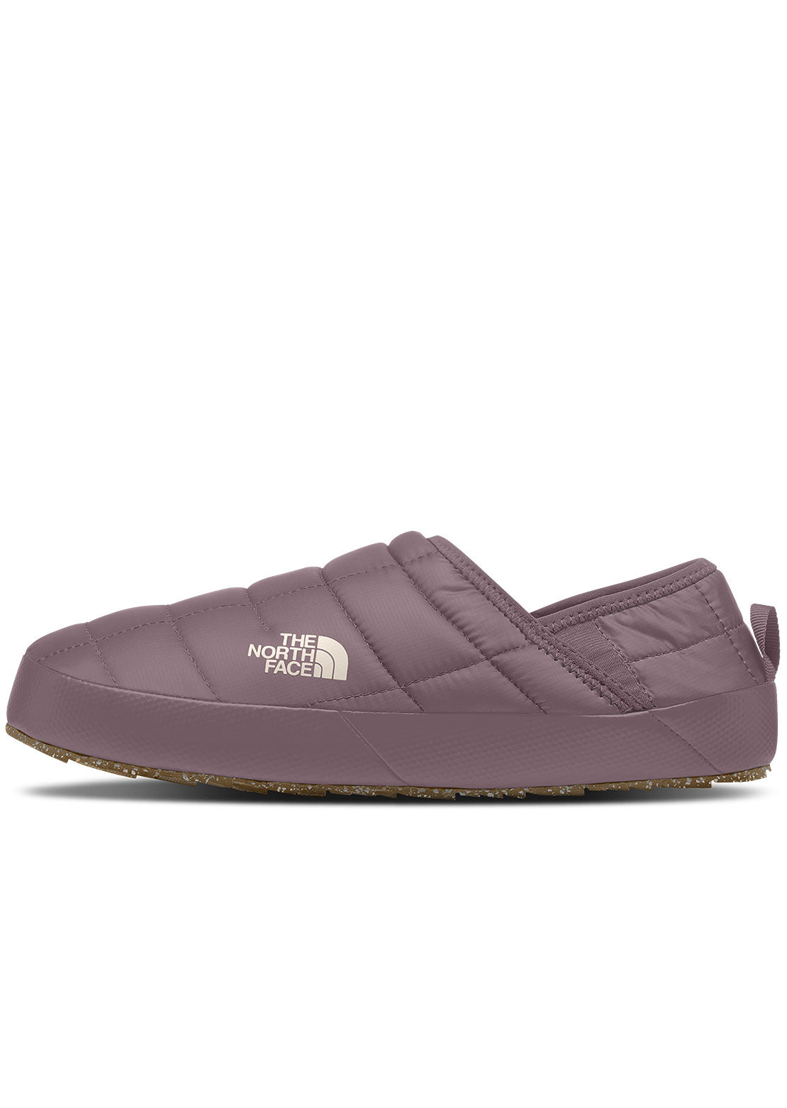 The North Face Women&#39;s ThermoBall Traction Mule V Slippers Fawn Grey/Gardenia White