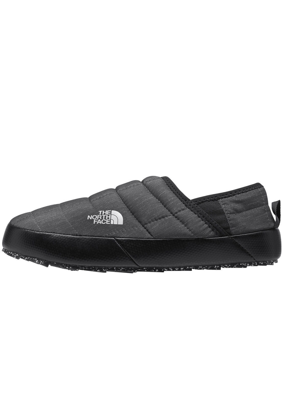 The North Face Women&#39;s ThermoBall Traction Mule V Slippers Phantom Grey Heather Print/TNF Black