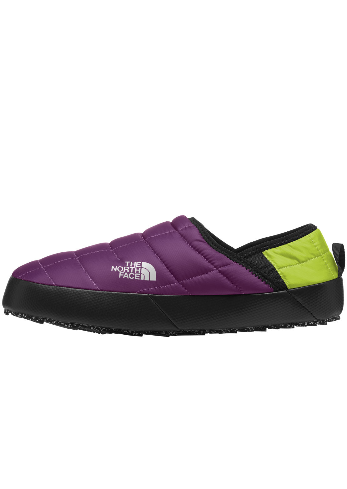 The North Face Women&#39;s ThermoBall Traction Mule V Slippers Purple Cactus Flower/TNF Black