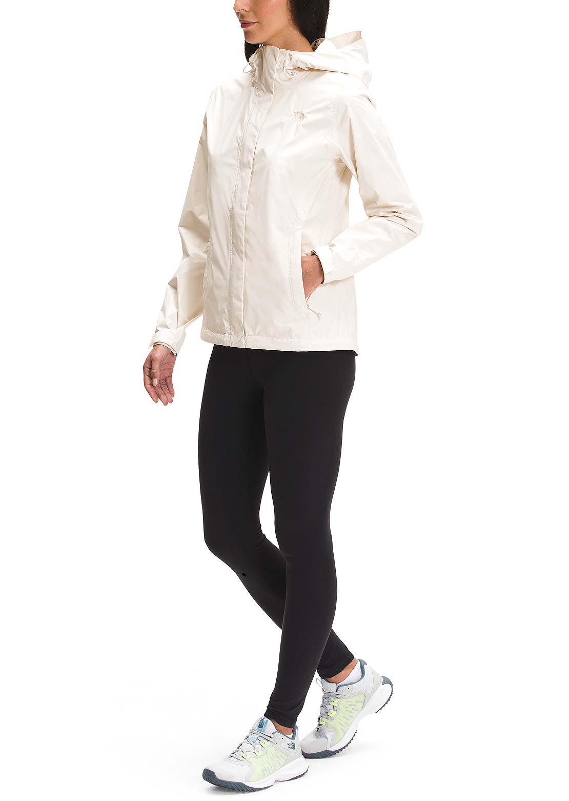 The North Face Women&#39;s Venture 2 Jacket Gardenia White