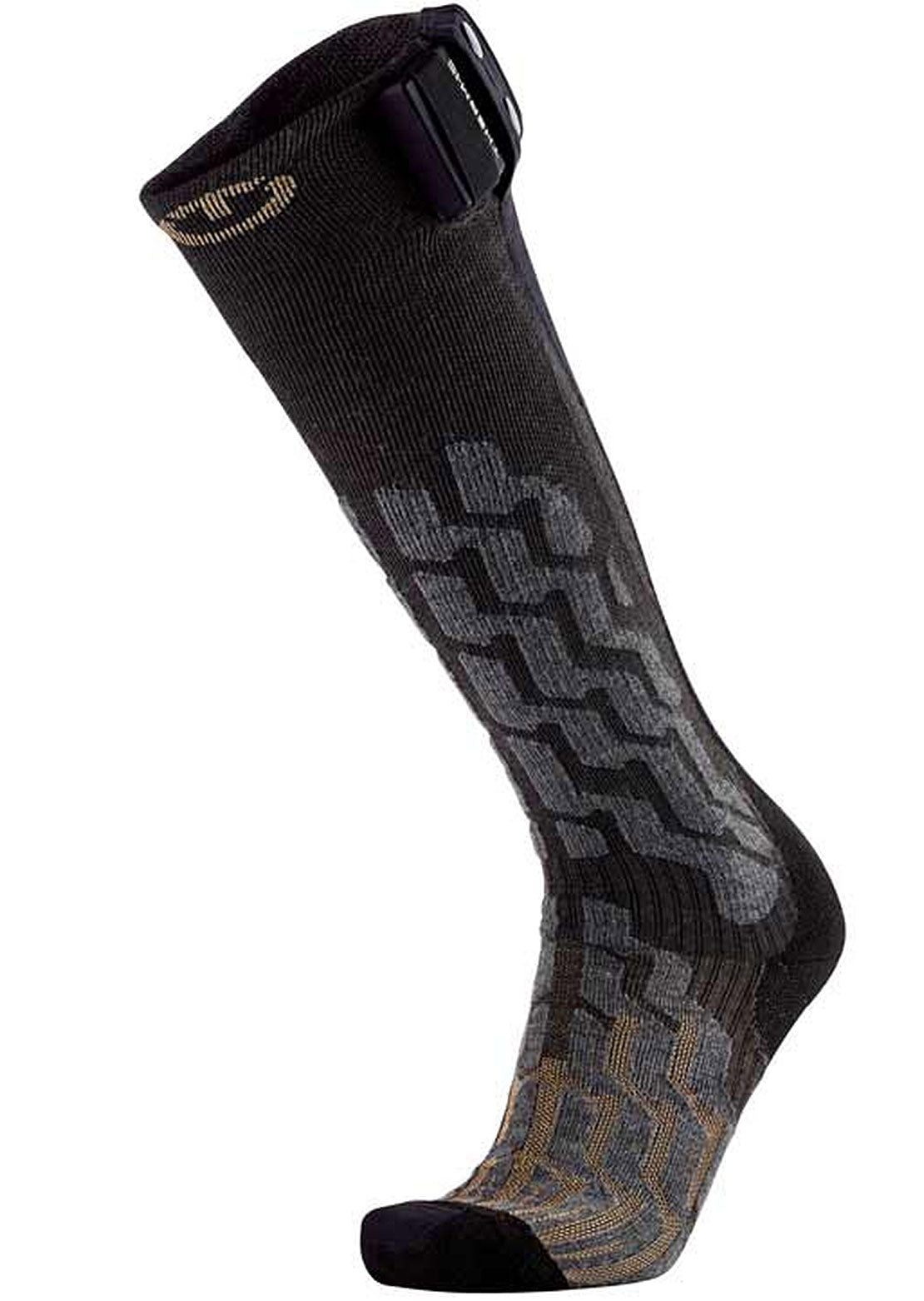 Therm-Ic Men&#39;s Powersock Heat Fusion Socks Black