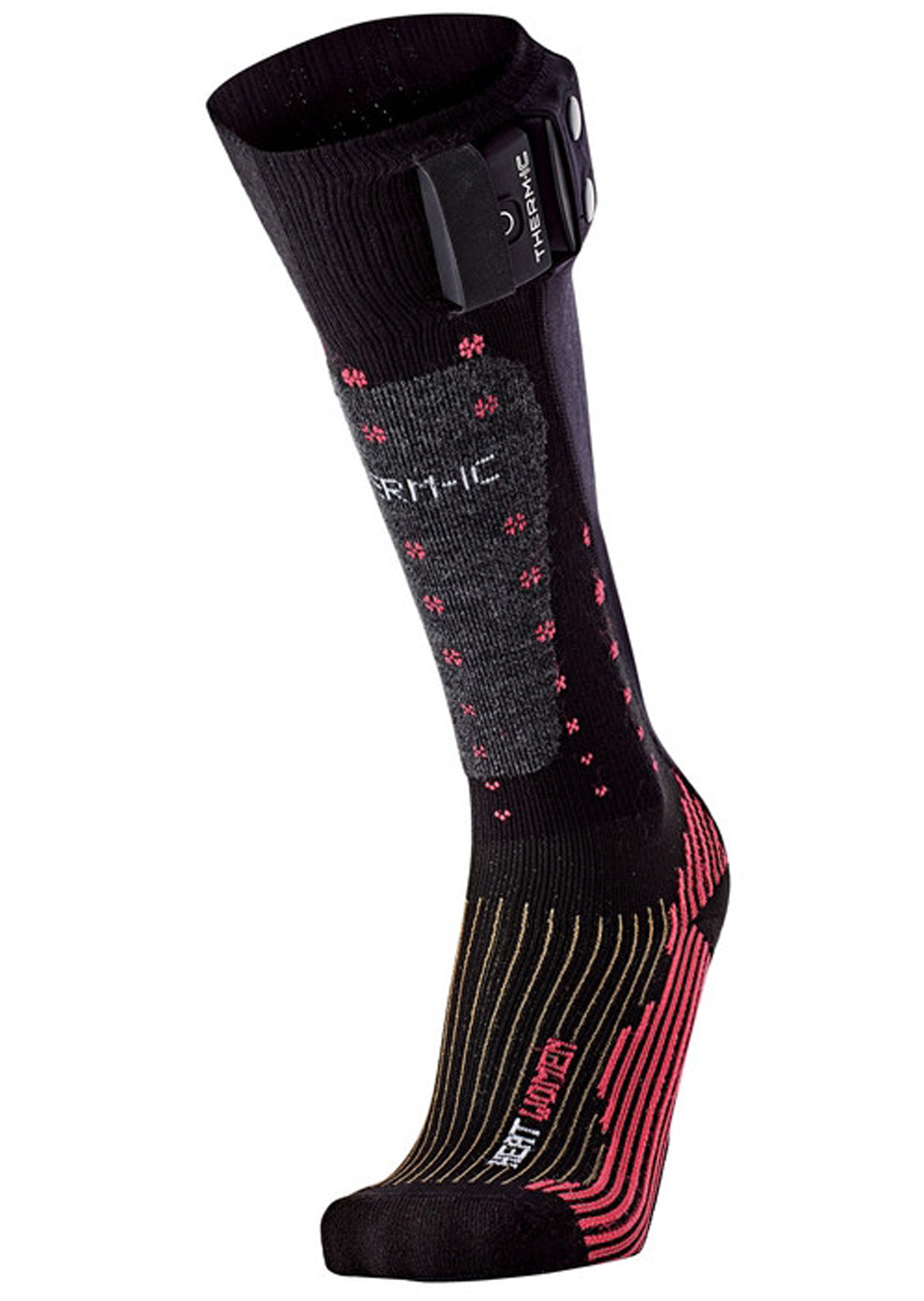 Therm-Ic Women&#39;s Powersock Heat Socks Black/Pink