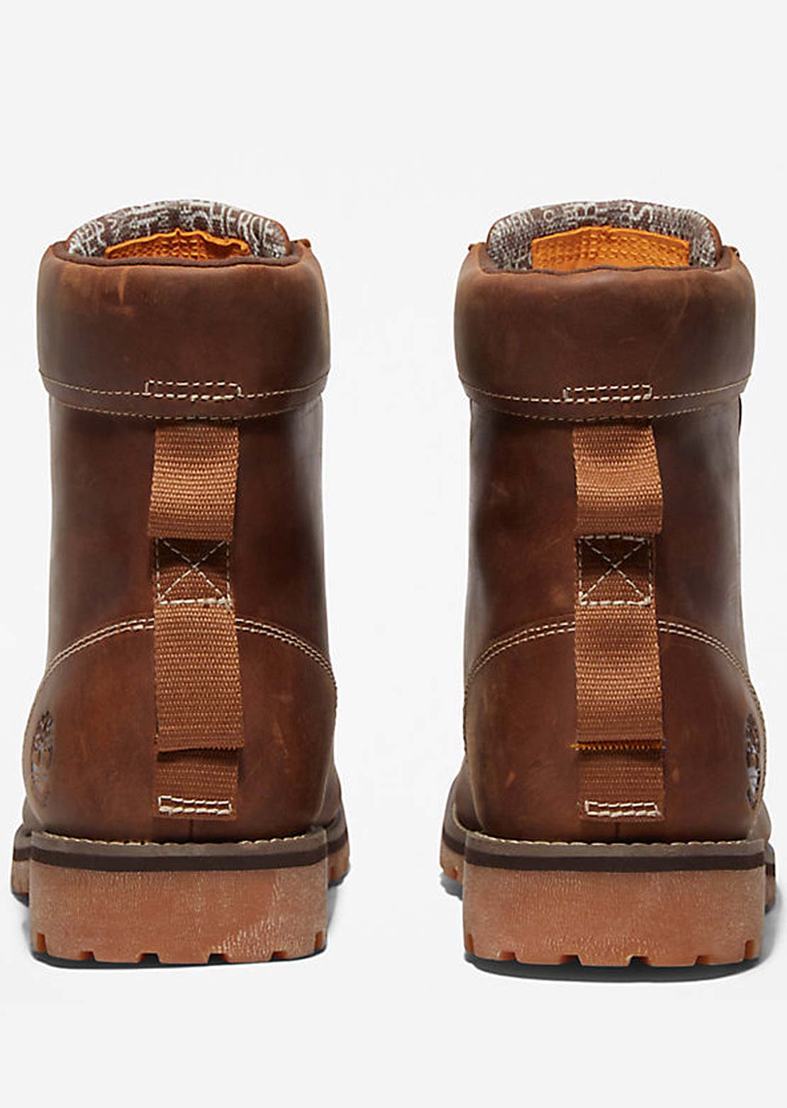 Timberland Men&#39;s Rugged II 6&quot; Waterproof Boots Rust Full Grain